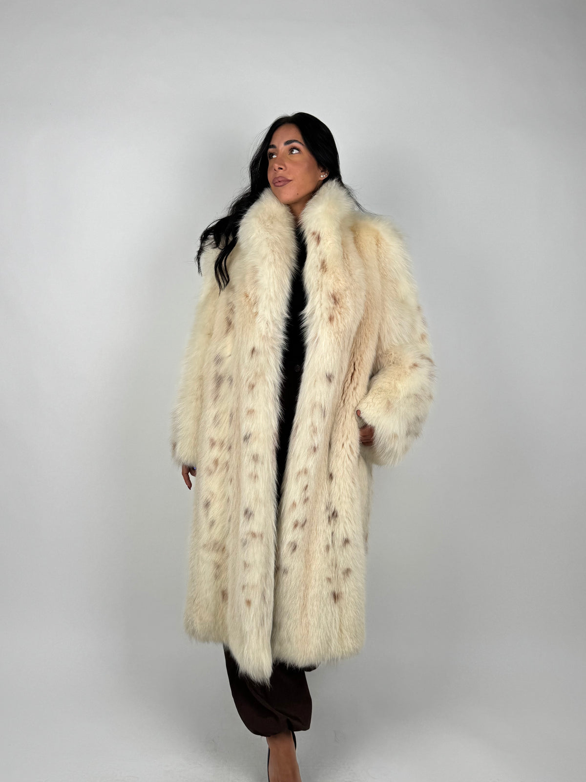 Cappotto in volpe linciata N248