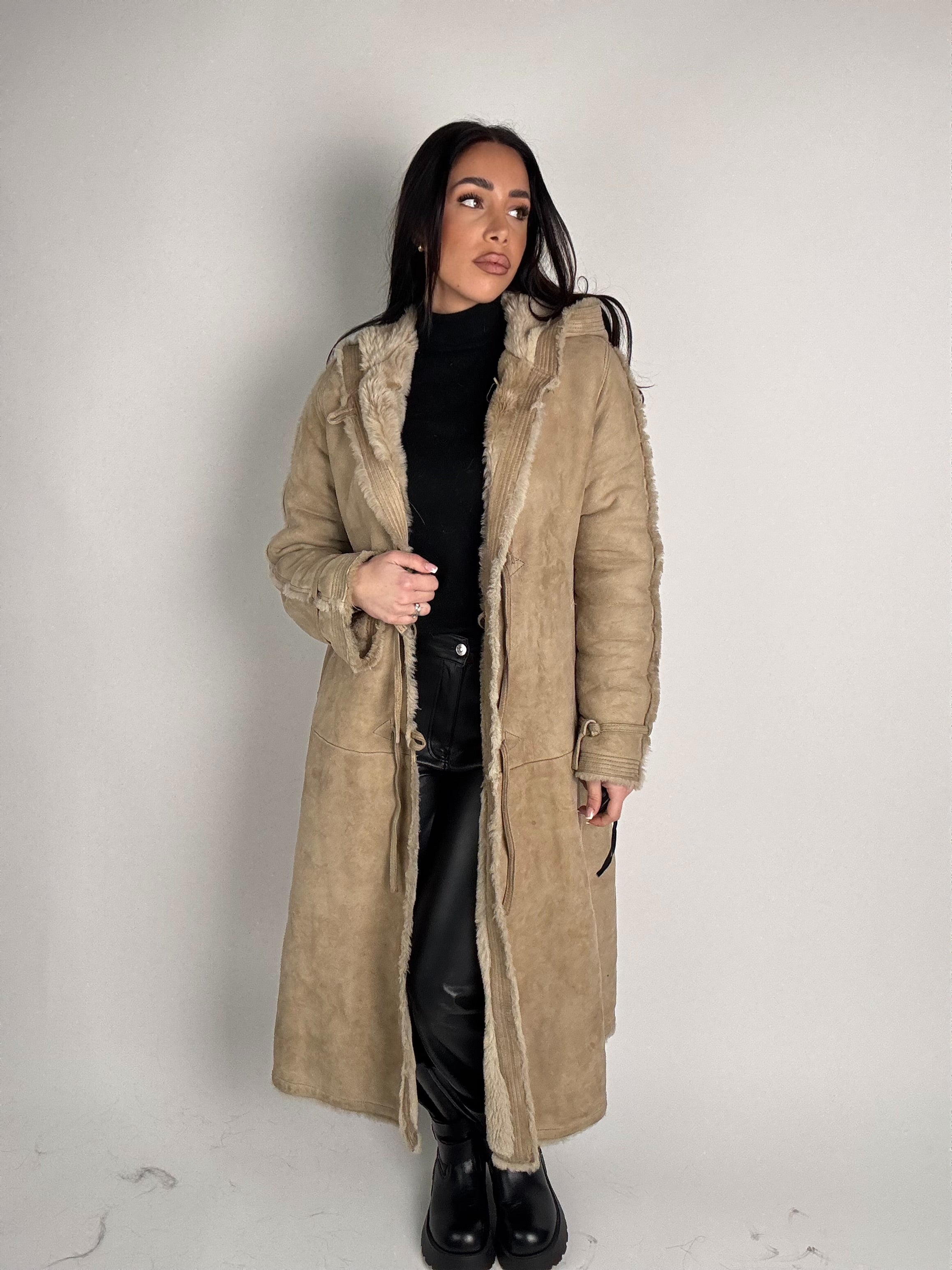 Shearling coat e volpe N202