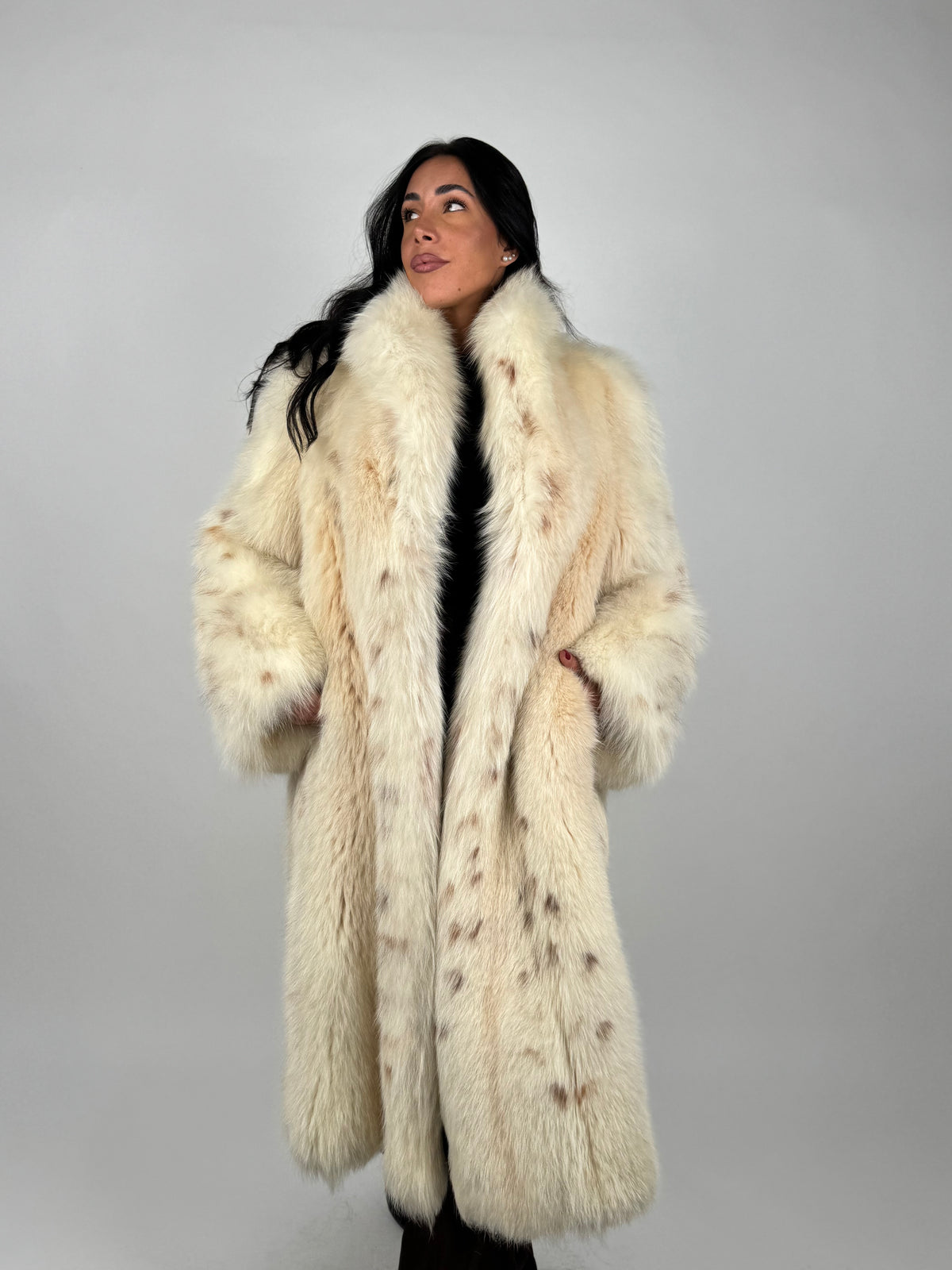 Cappotto in volpe linciata N248