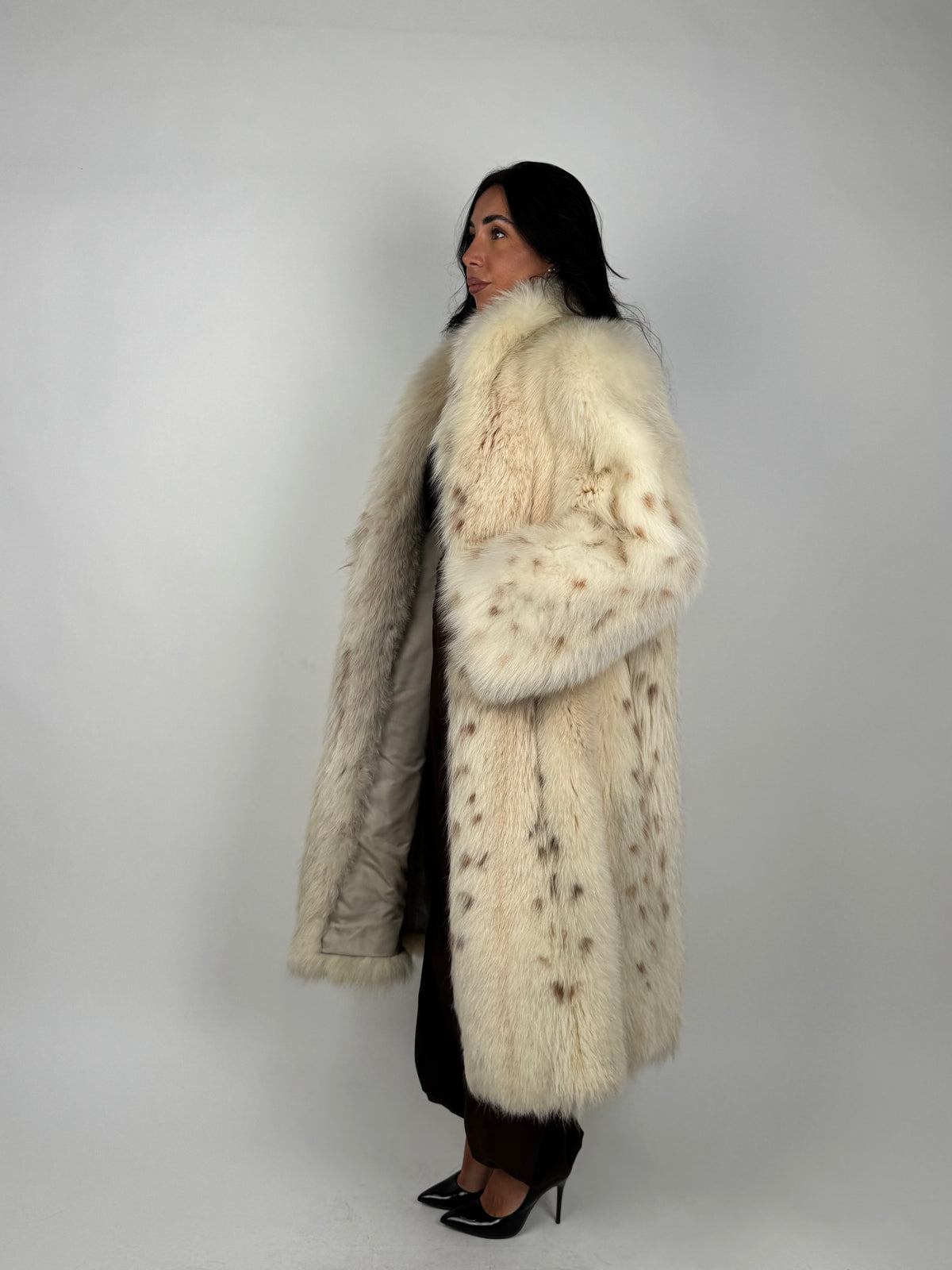 Cappotto in volpe linciata N248