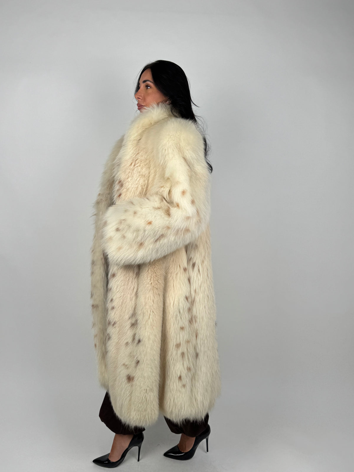 Cappotto in volpe linciata N248
