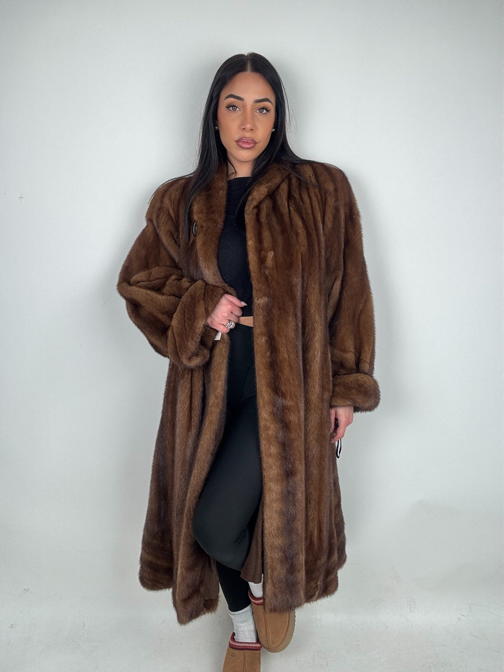 Cappotto in visone N571