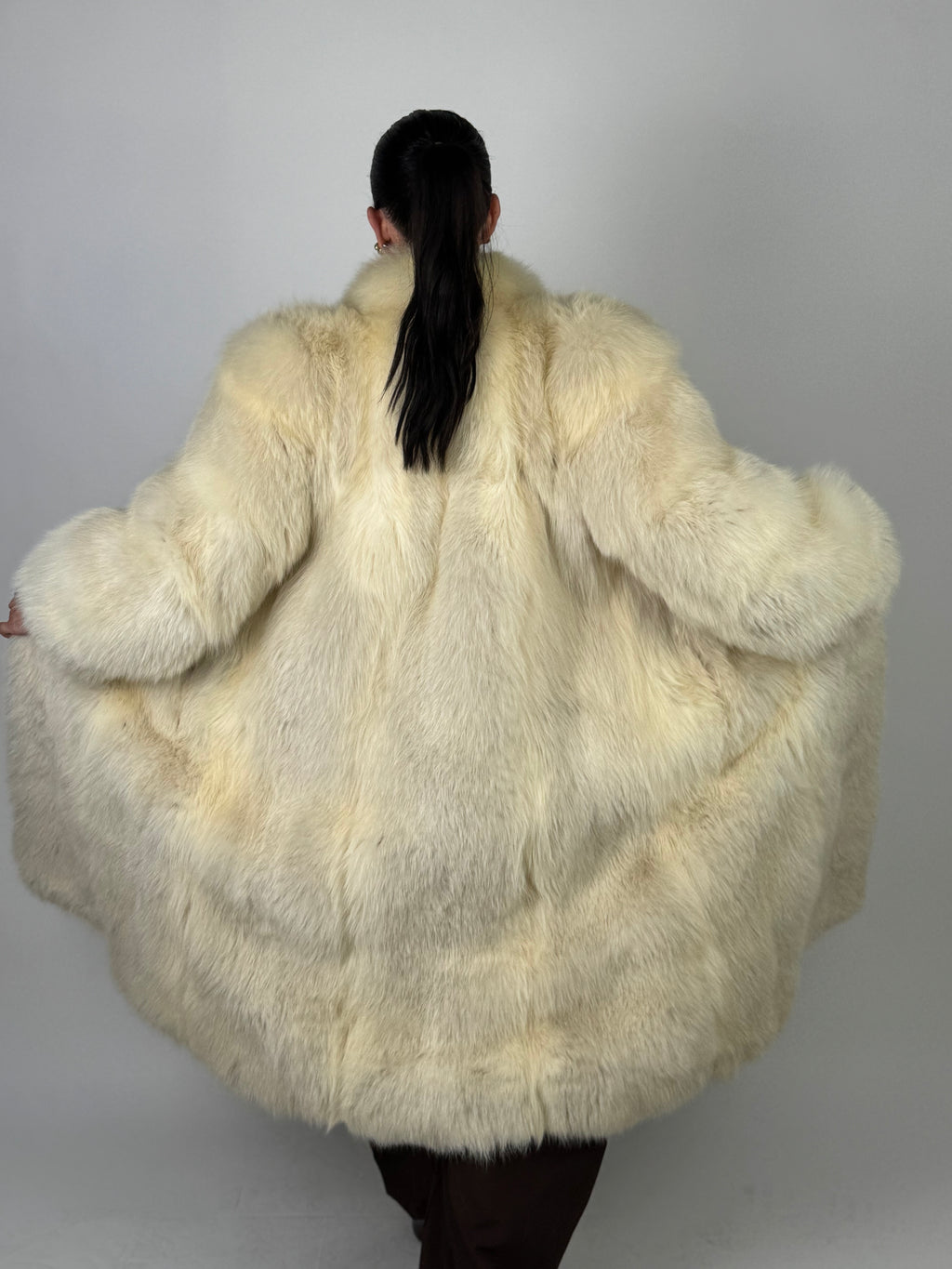 Cappotto in volpe shadow N640