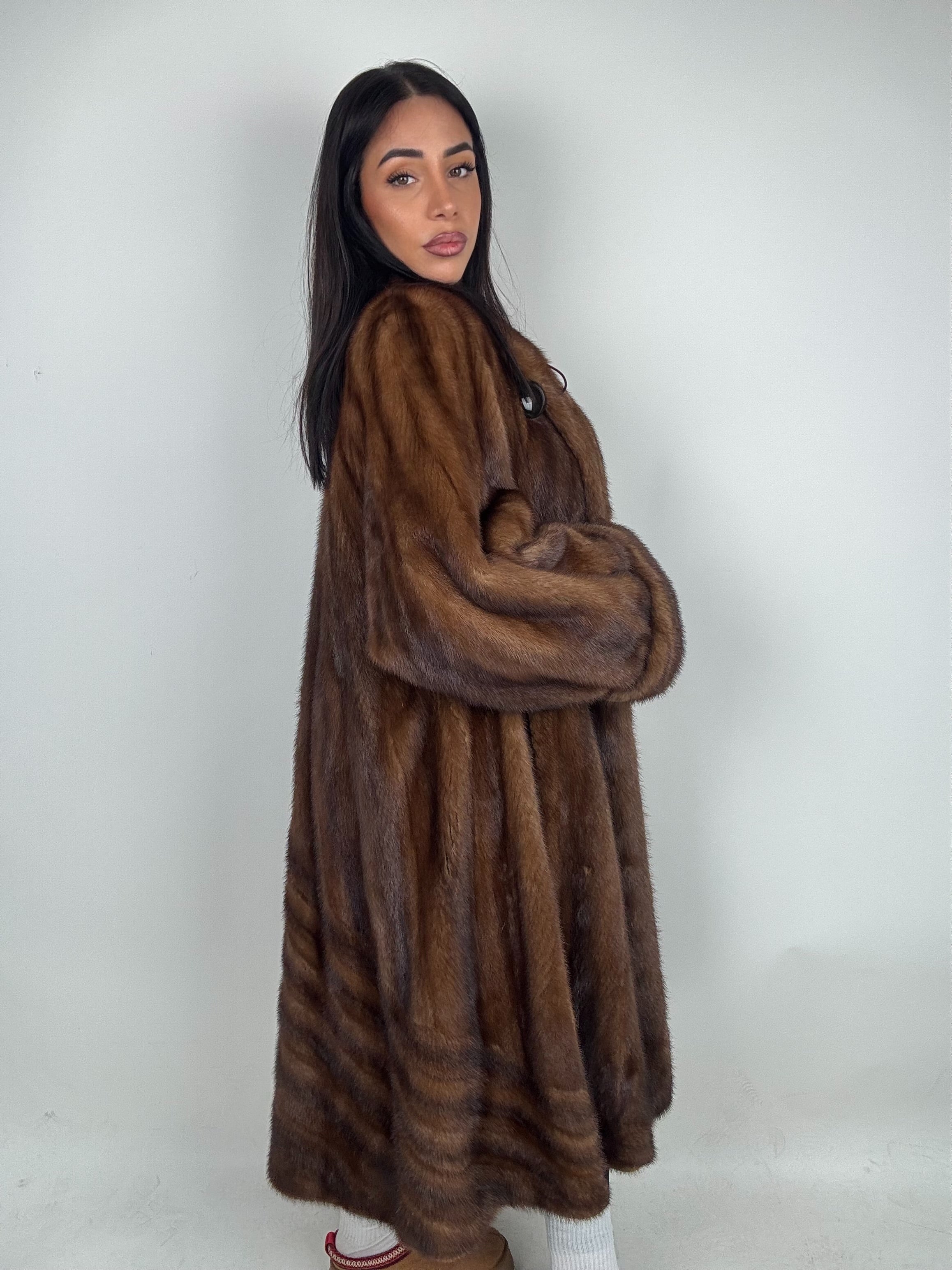Cappotto in visone N571
