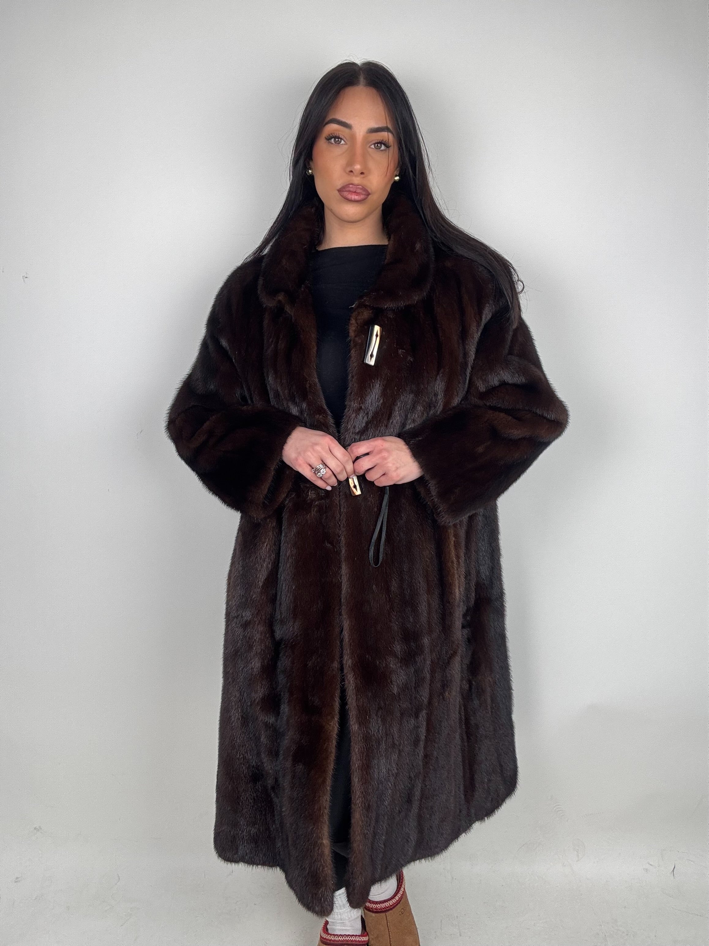 Cappotto in visone N596