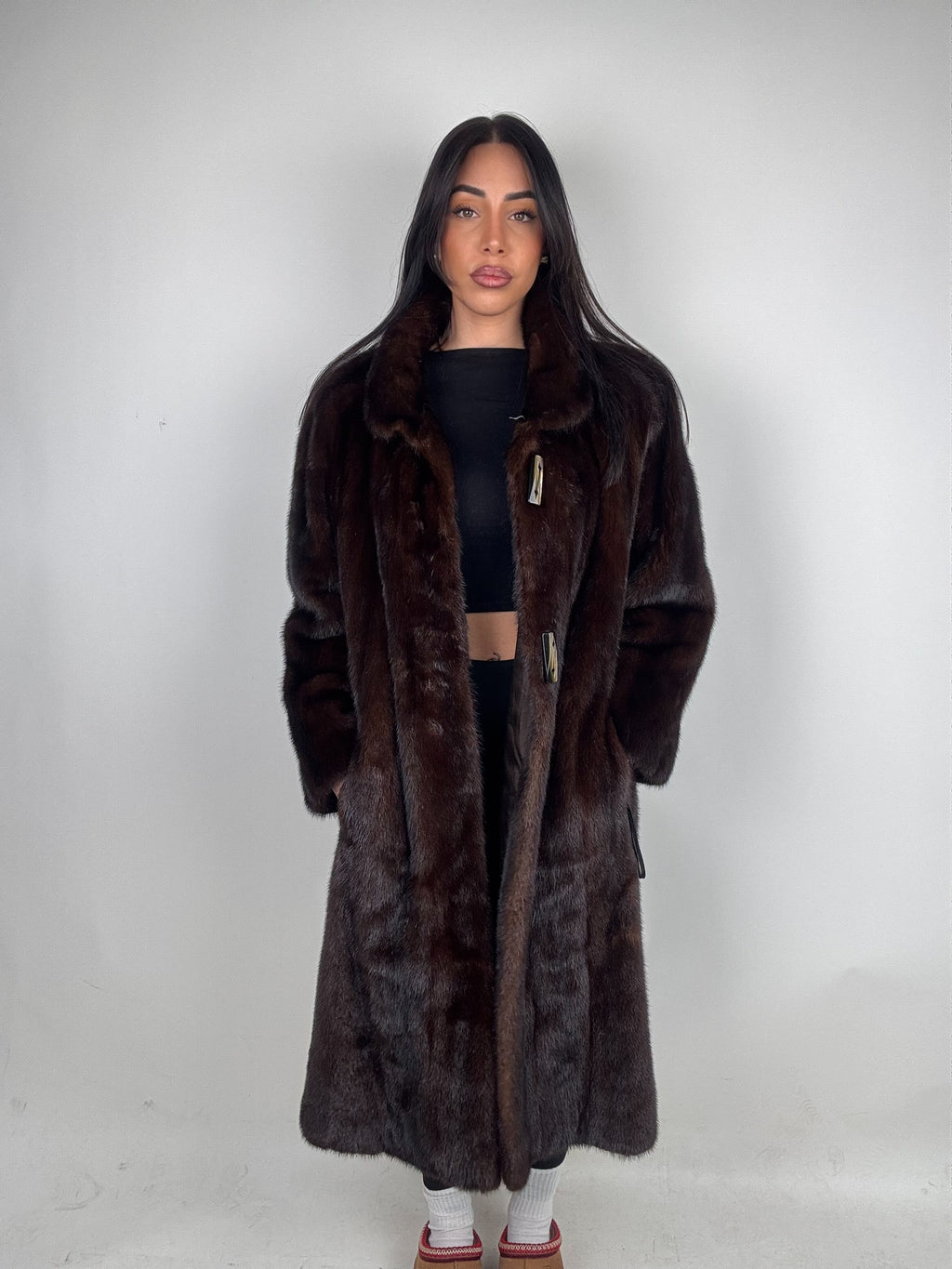 Cappotto in visone N596