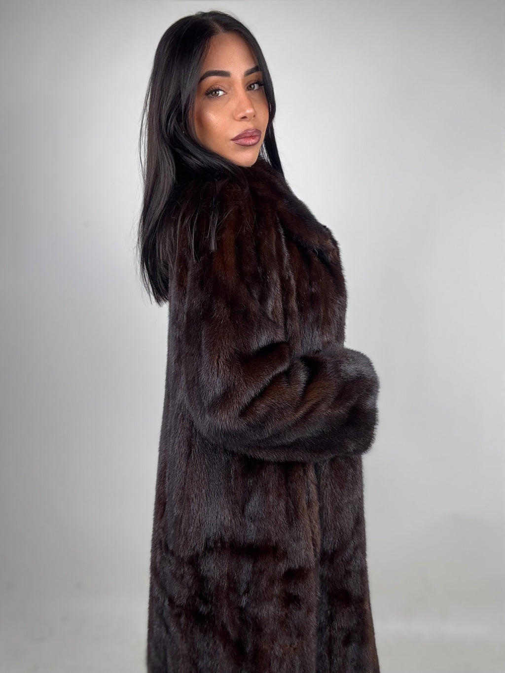 Cappotto in visone N596