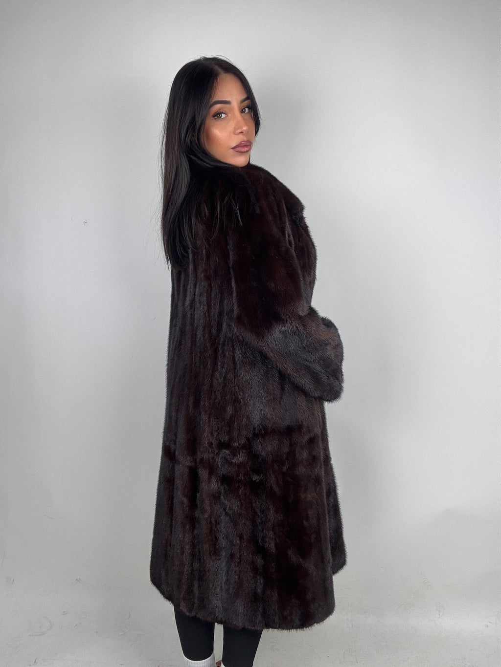 Cappotto in visone N596
