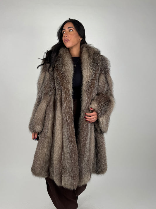 Giacca in volpe frost N250