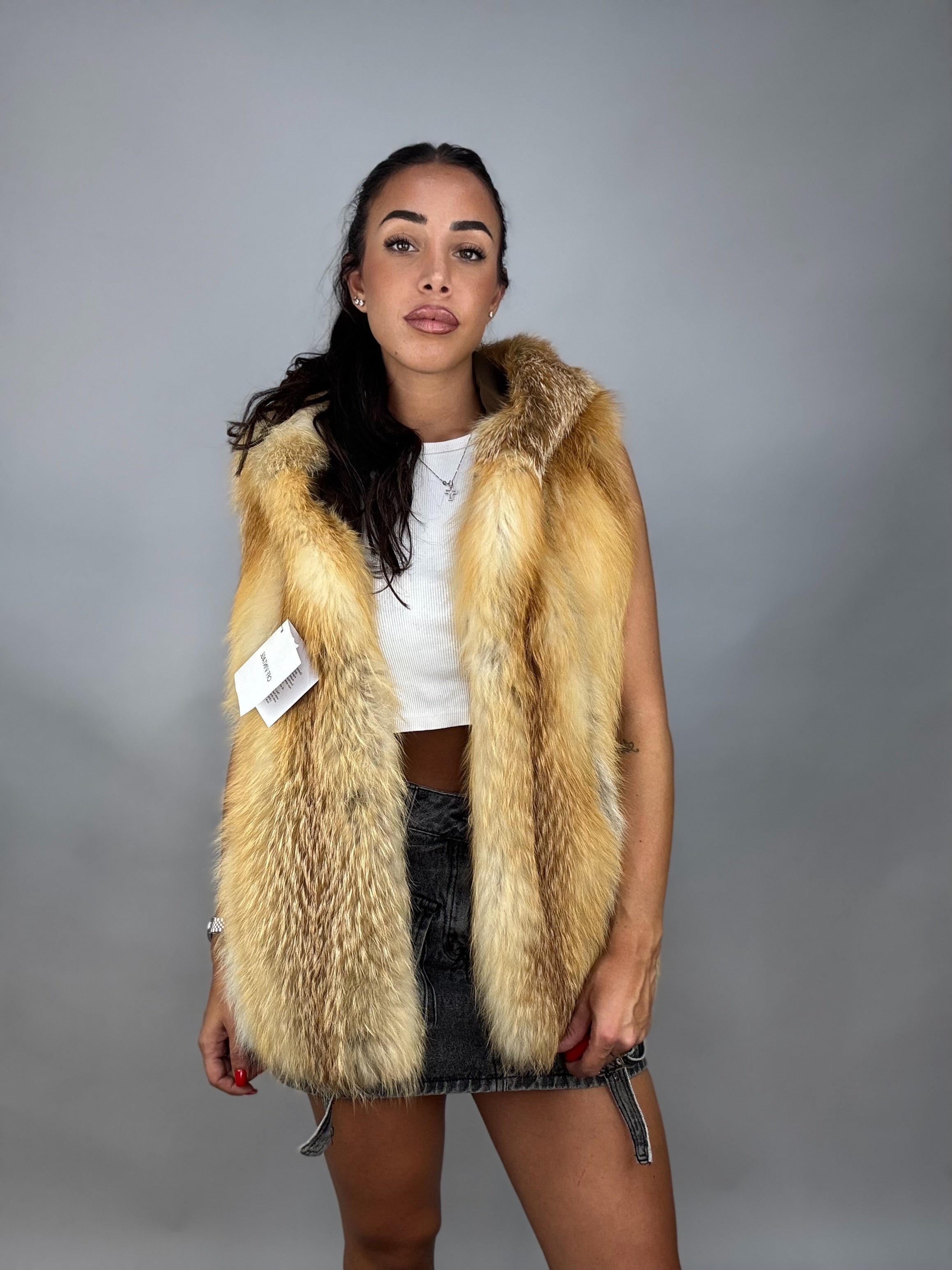 Smanicato in volpe rossa