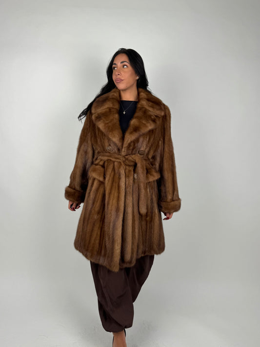 Cappotto in visone N728