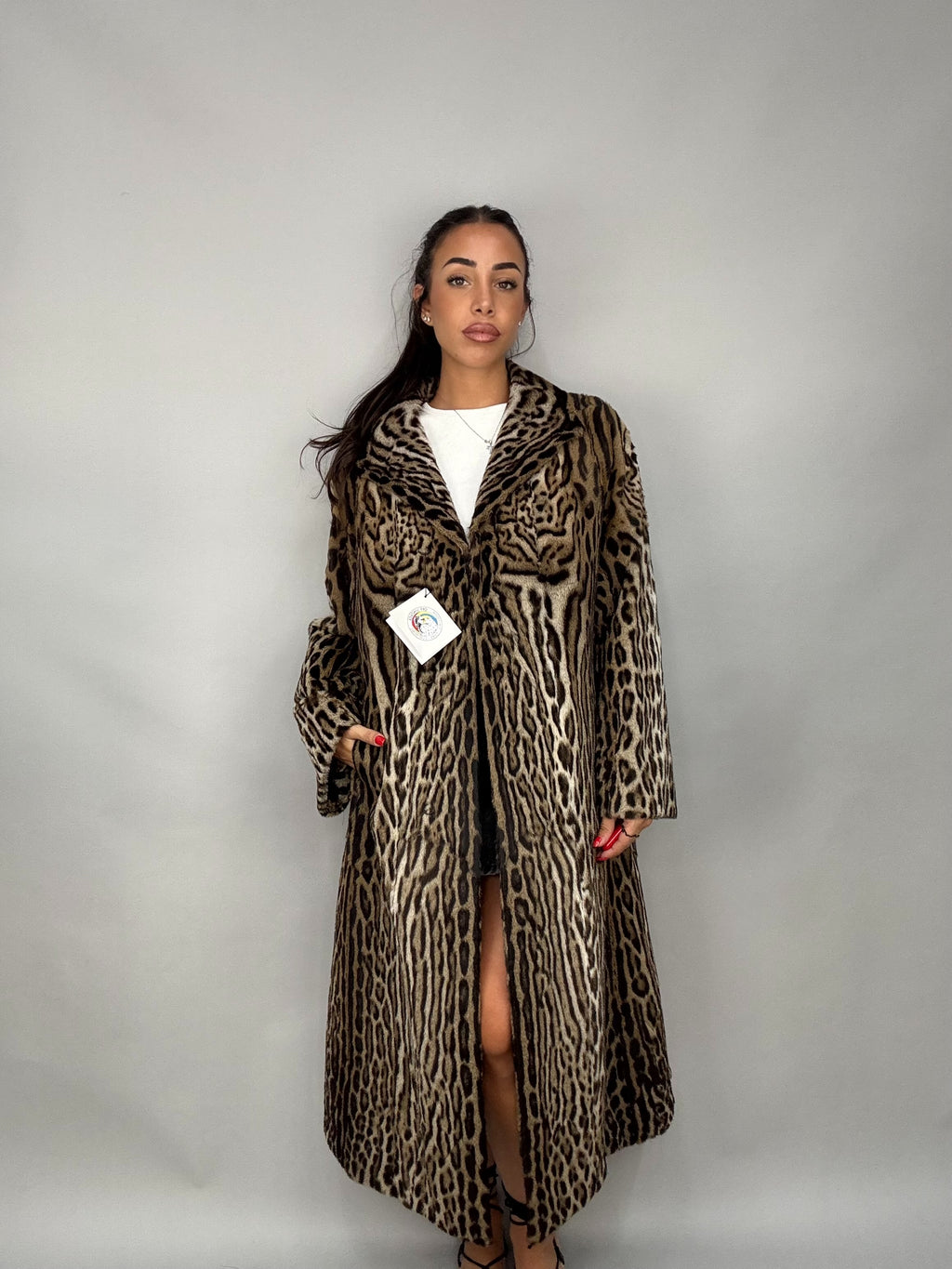 Cappotto in leopardo
