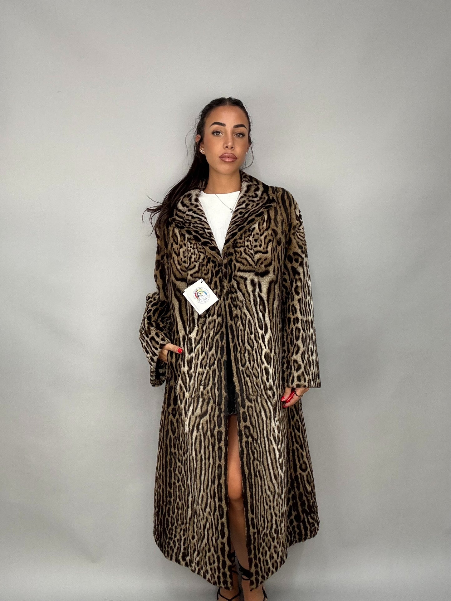 Cappotto in leopardo