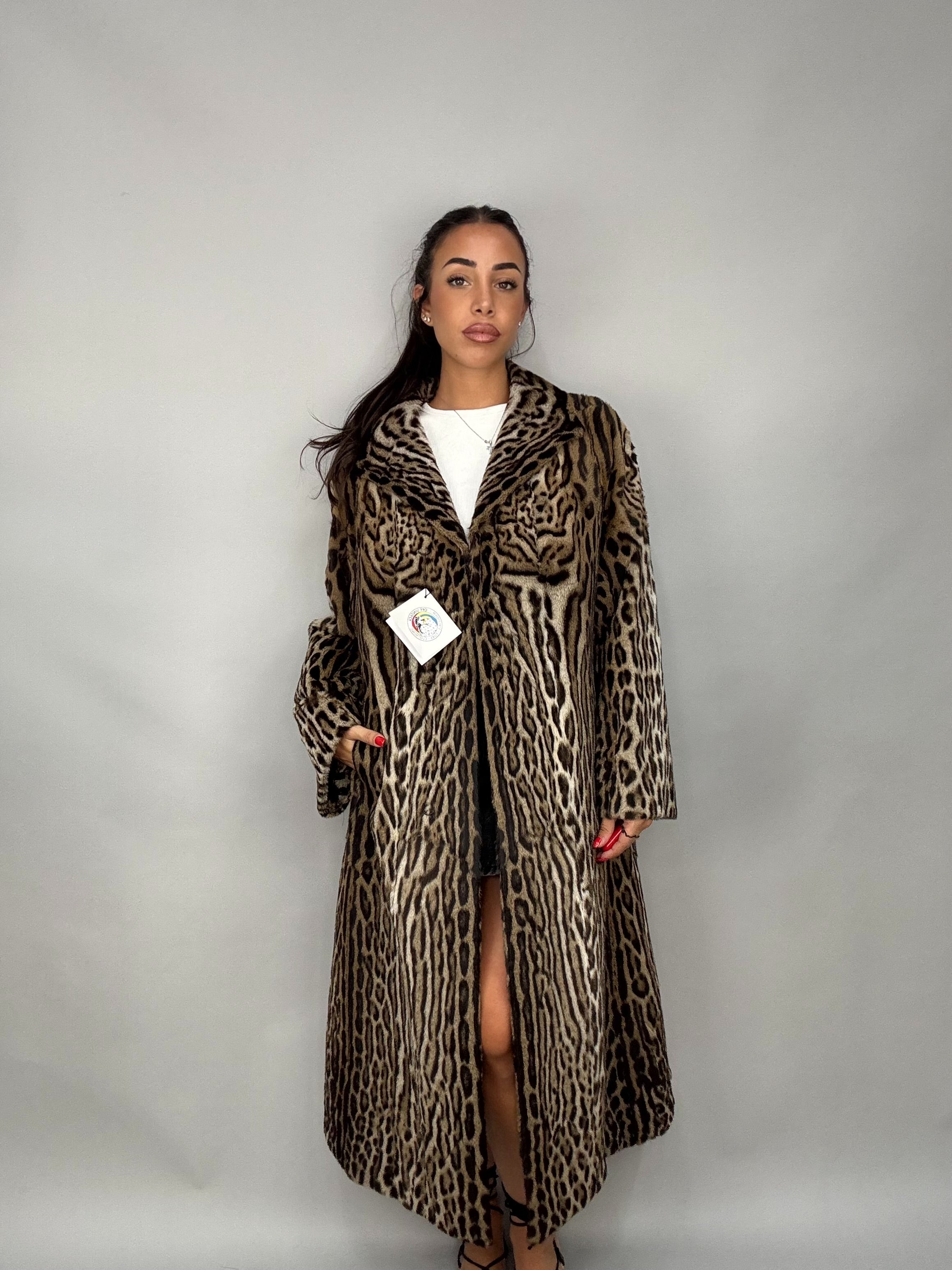 Cappotto in leopardo