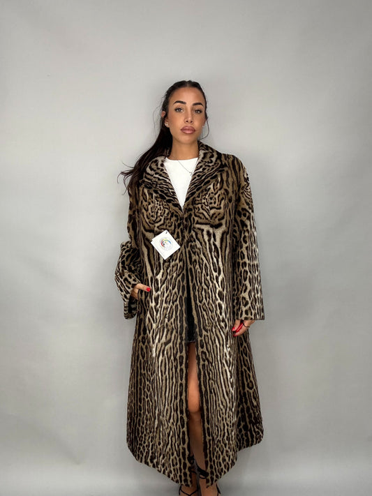 Cappotto in leopardo