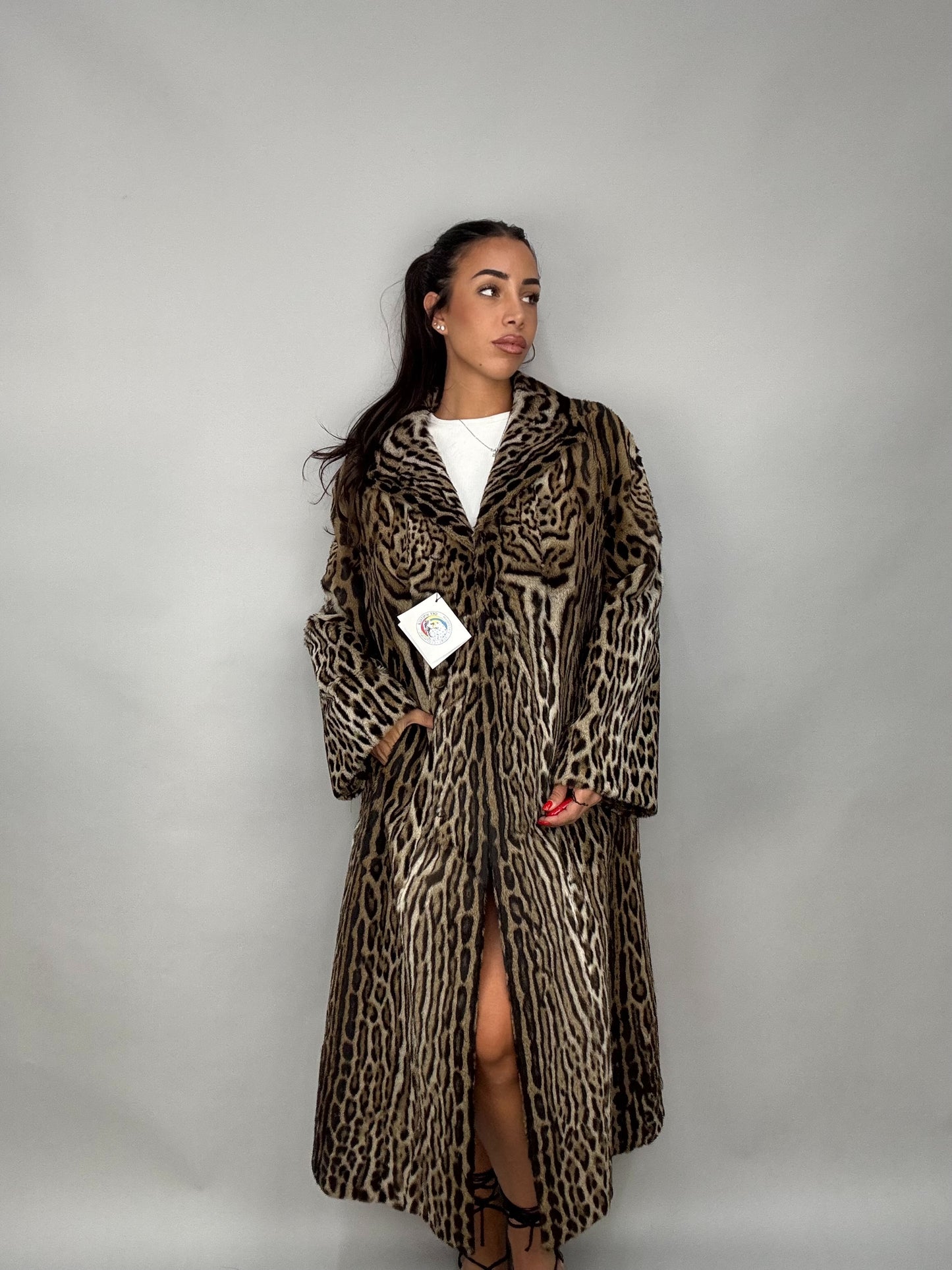 Cappotto in leopardo