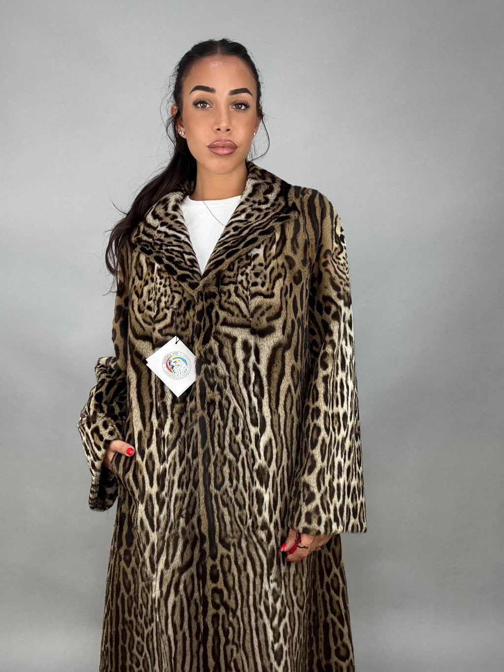 Cappotto in leopardo