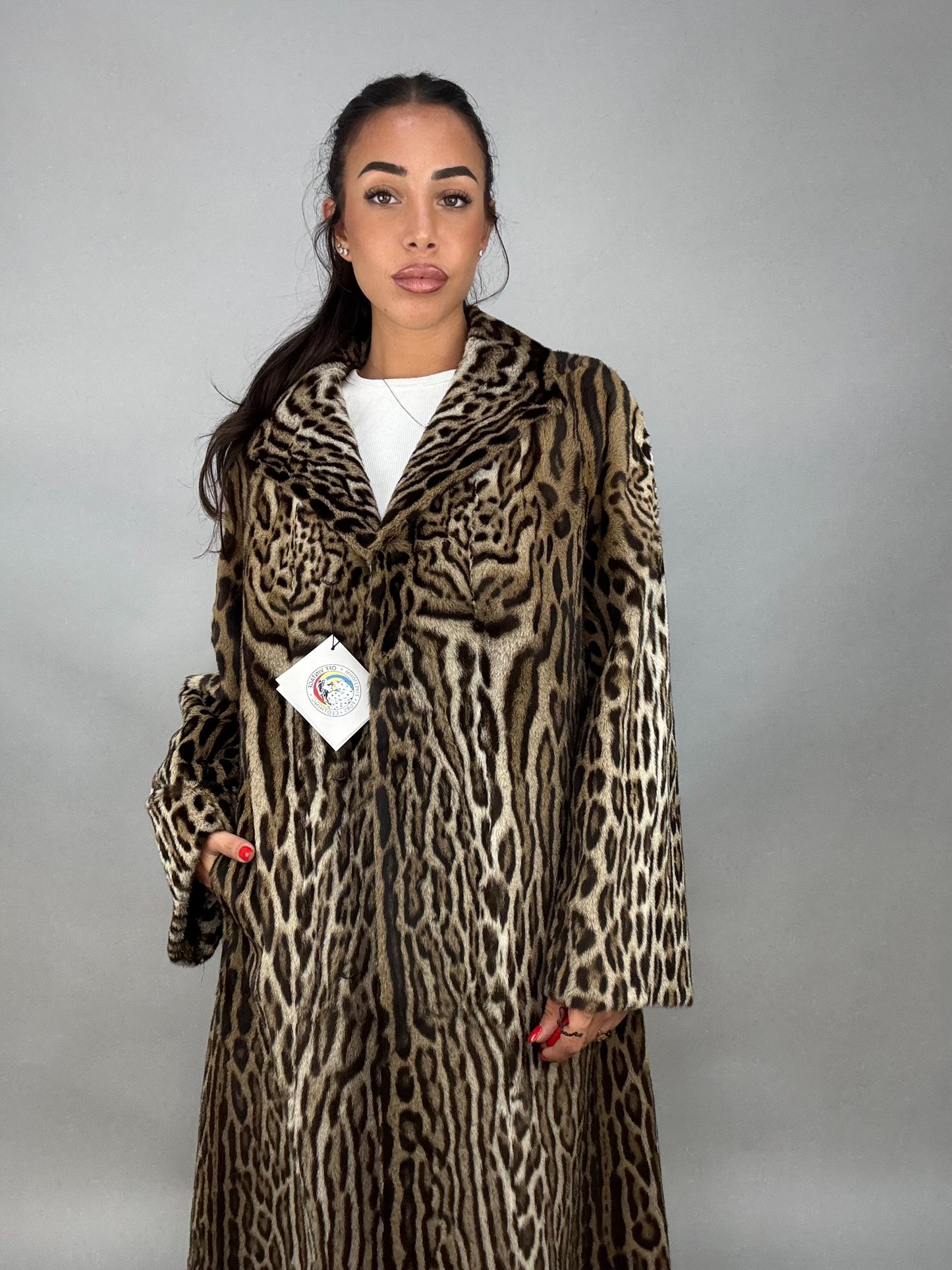 Cappotto in leopardo