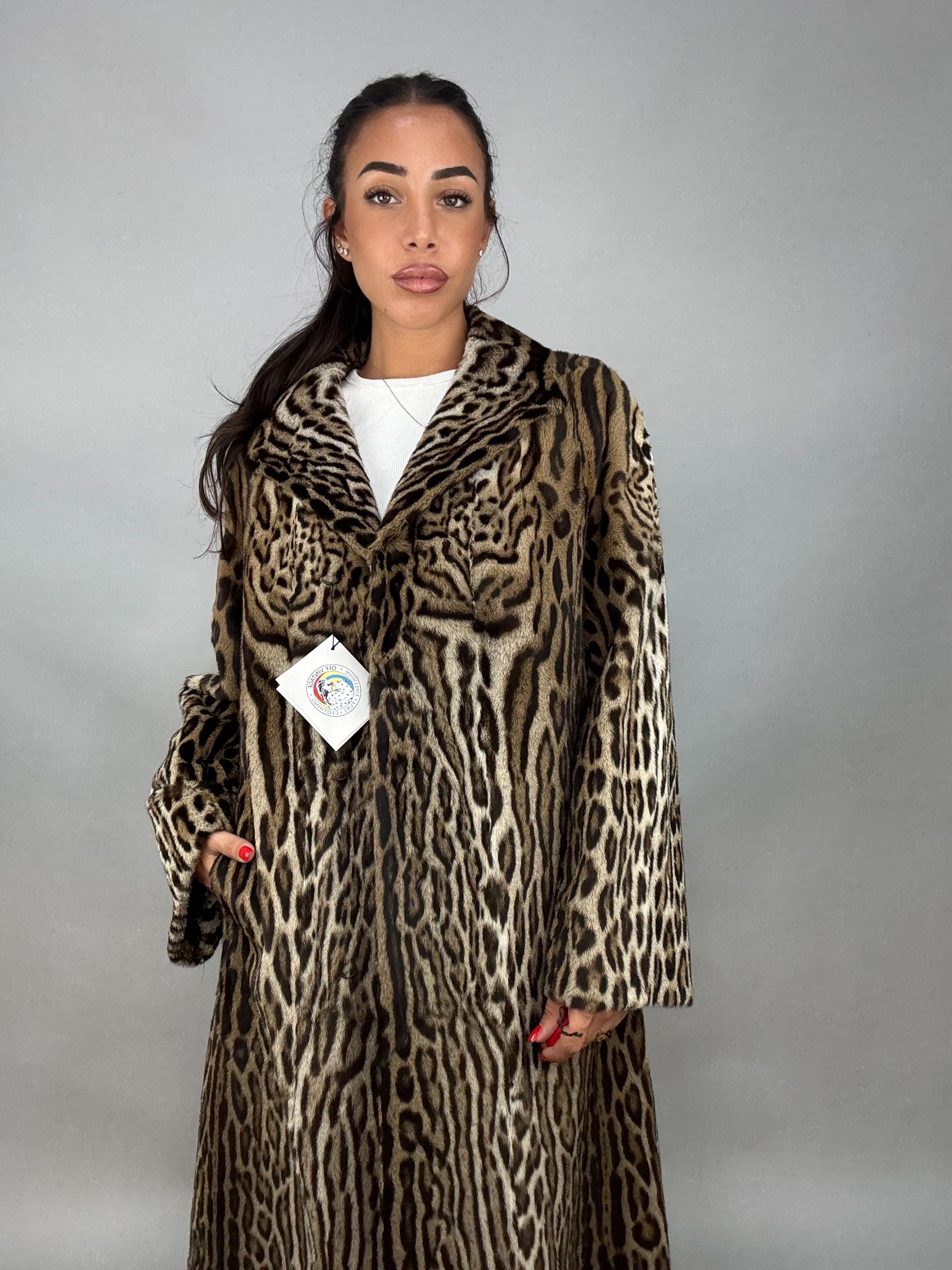 Cappotto in leopardo