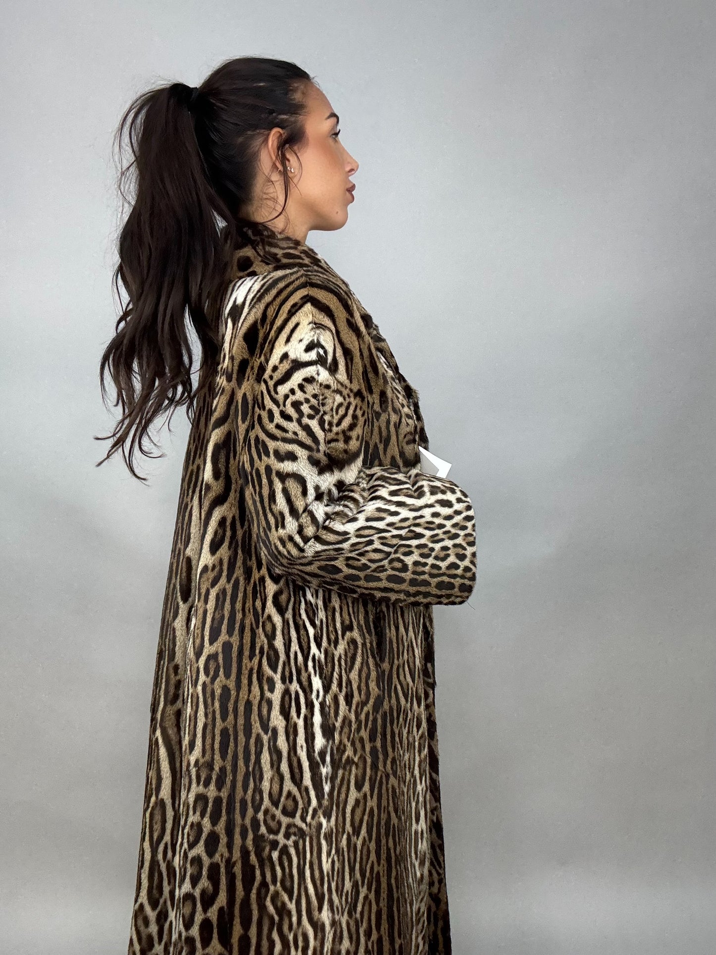 Cappotto in leopardo