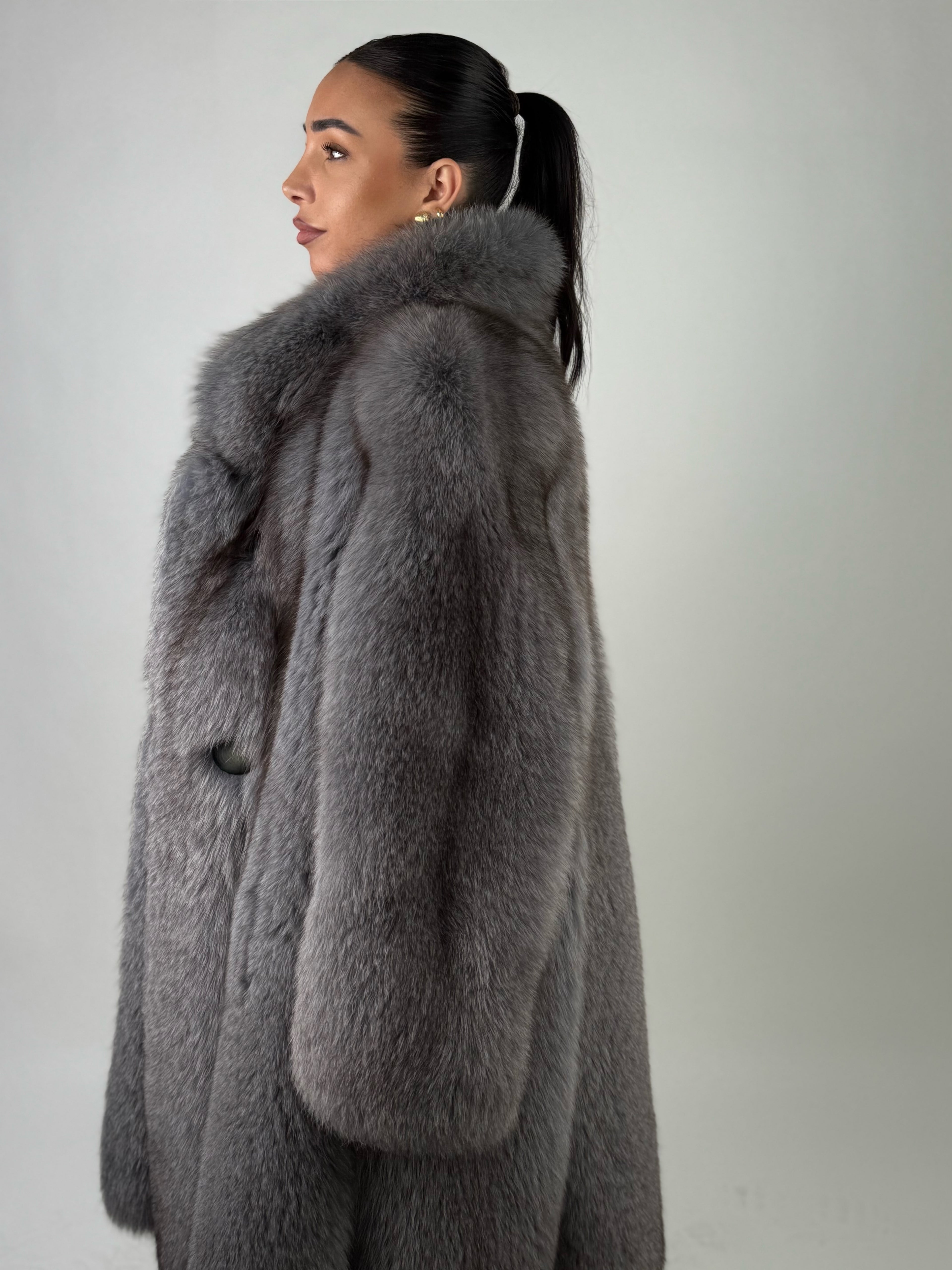 Cappotto in volpe frost N639