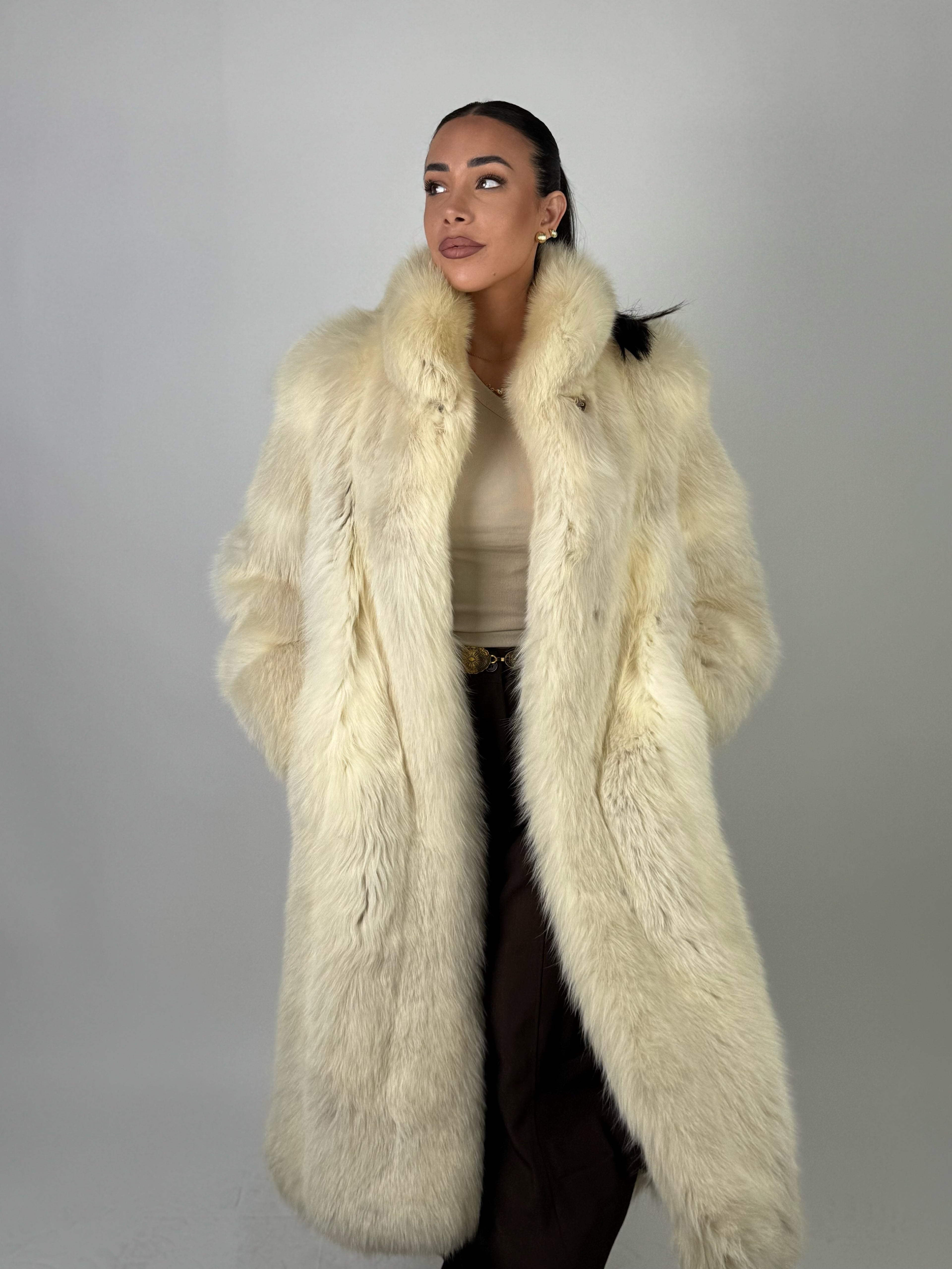 Cappotto in volpe shadow N640