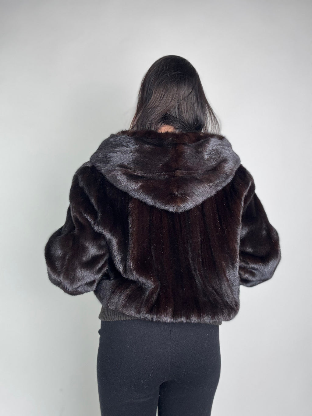 Mink Bomber Jacket