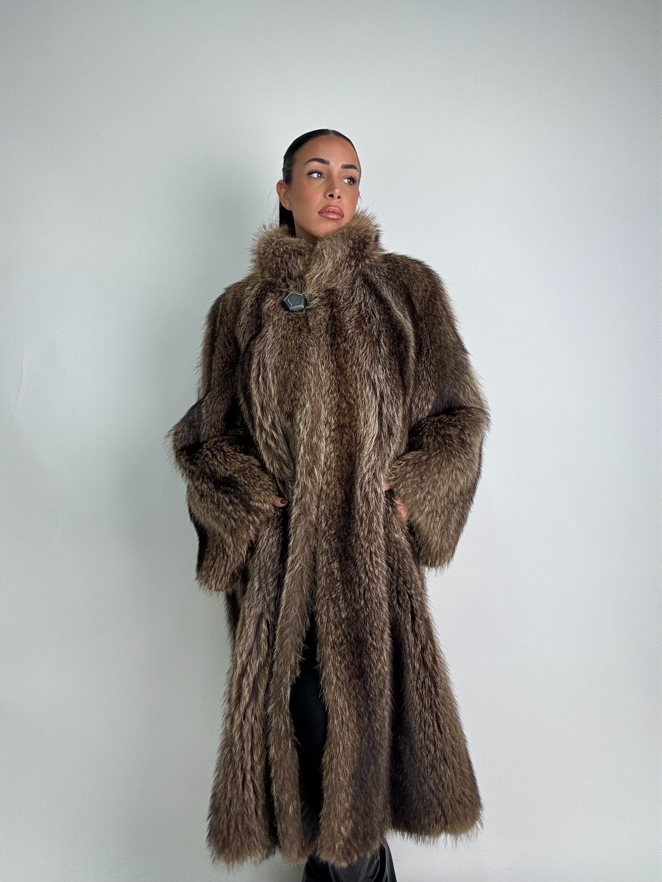 Cappotto in marmotta N354