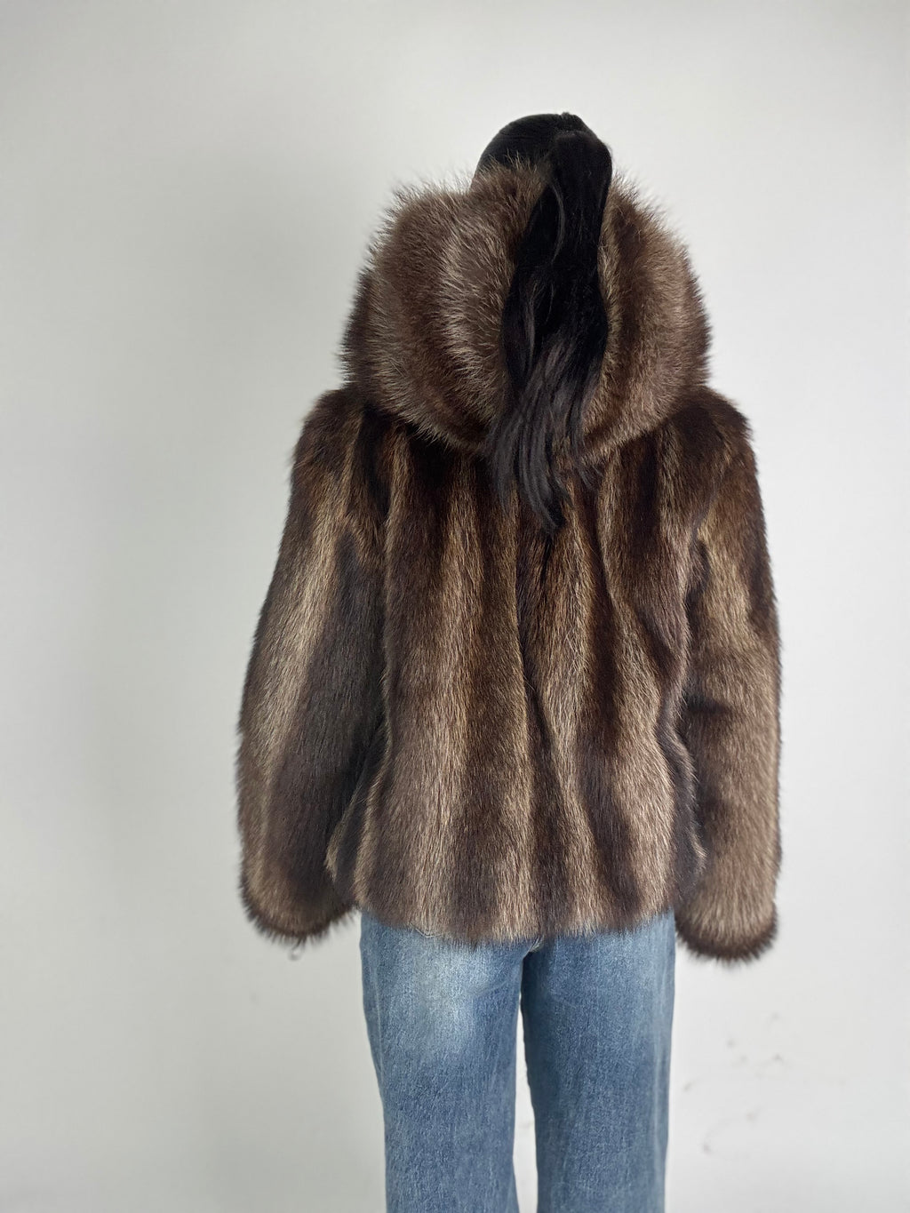 Mink Bomber Jacket