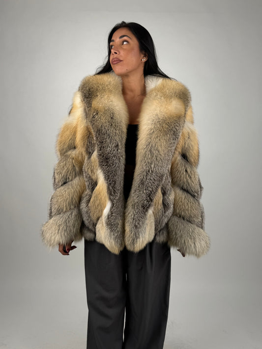 Mink Bomber Jacket