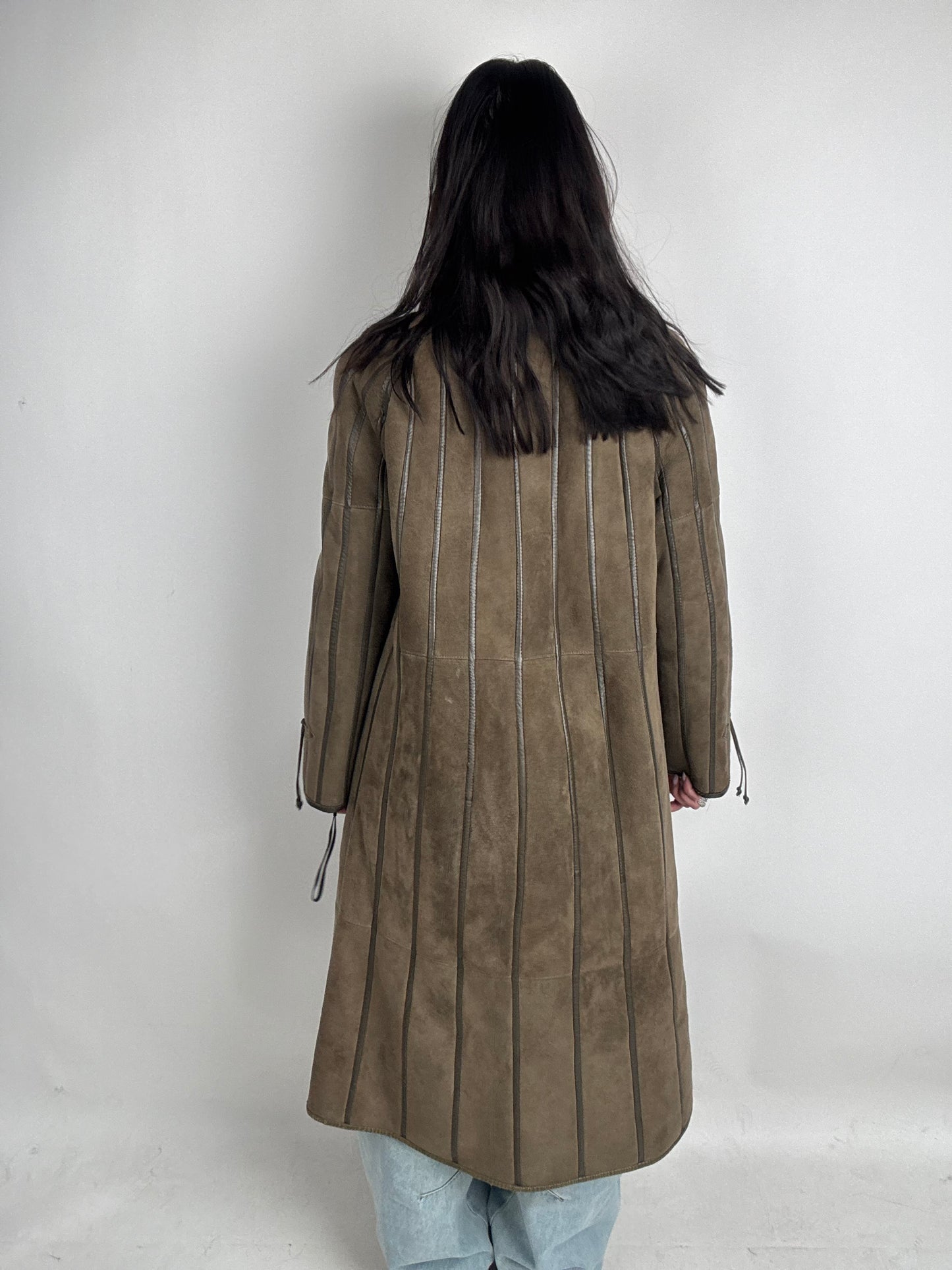 Shearling coat N215