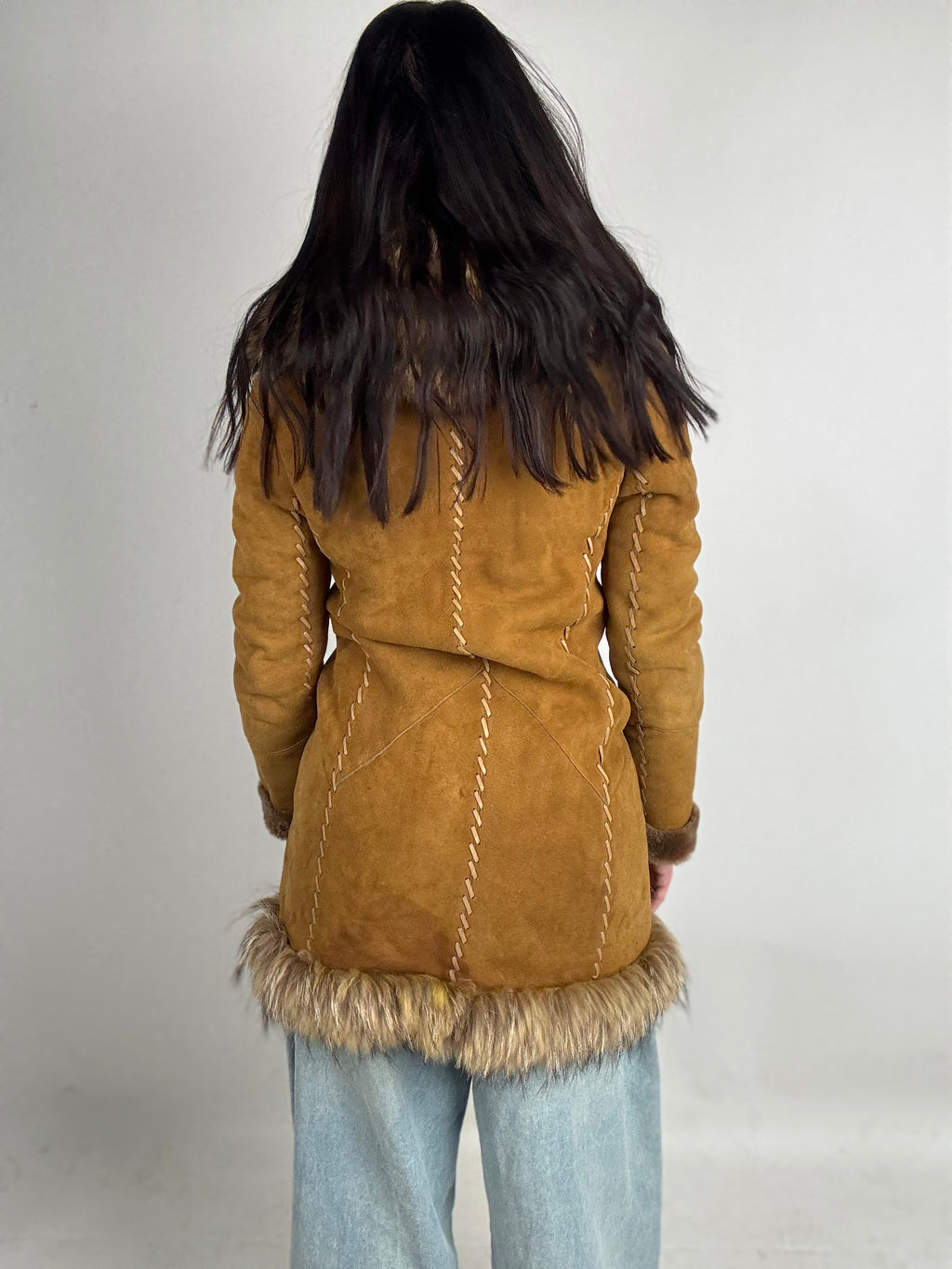 Shearling coat N217