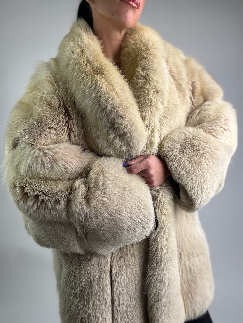 Giacca in volpe N925