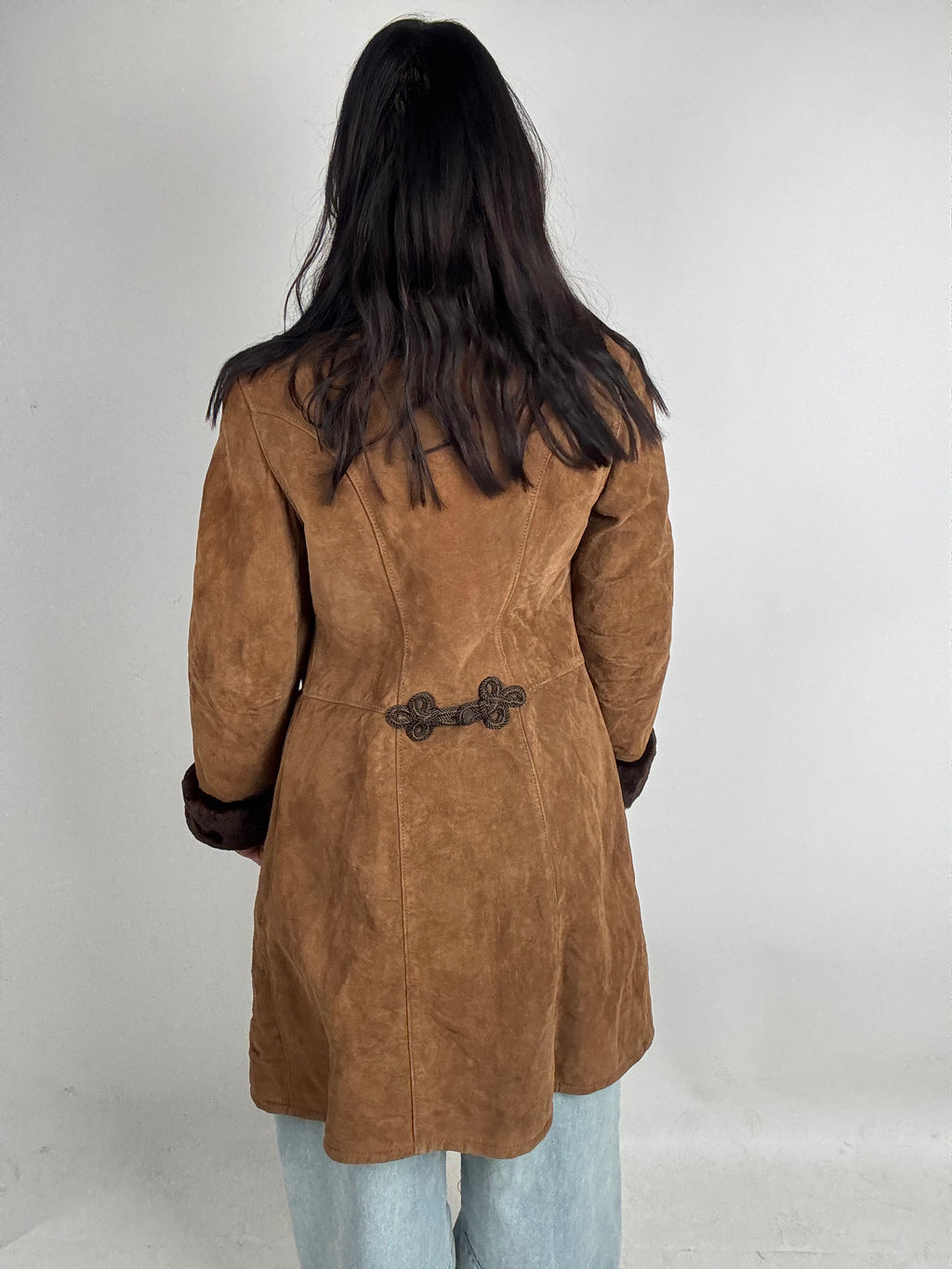 Shearling coat N218