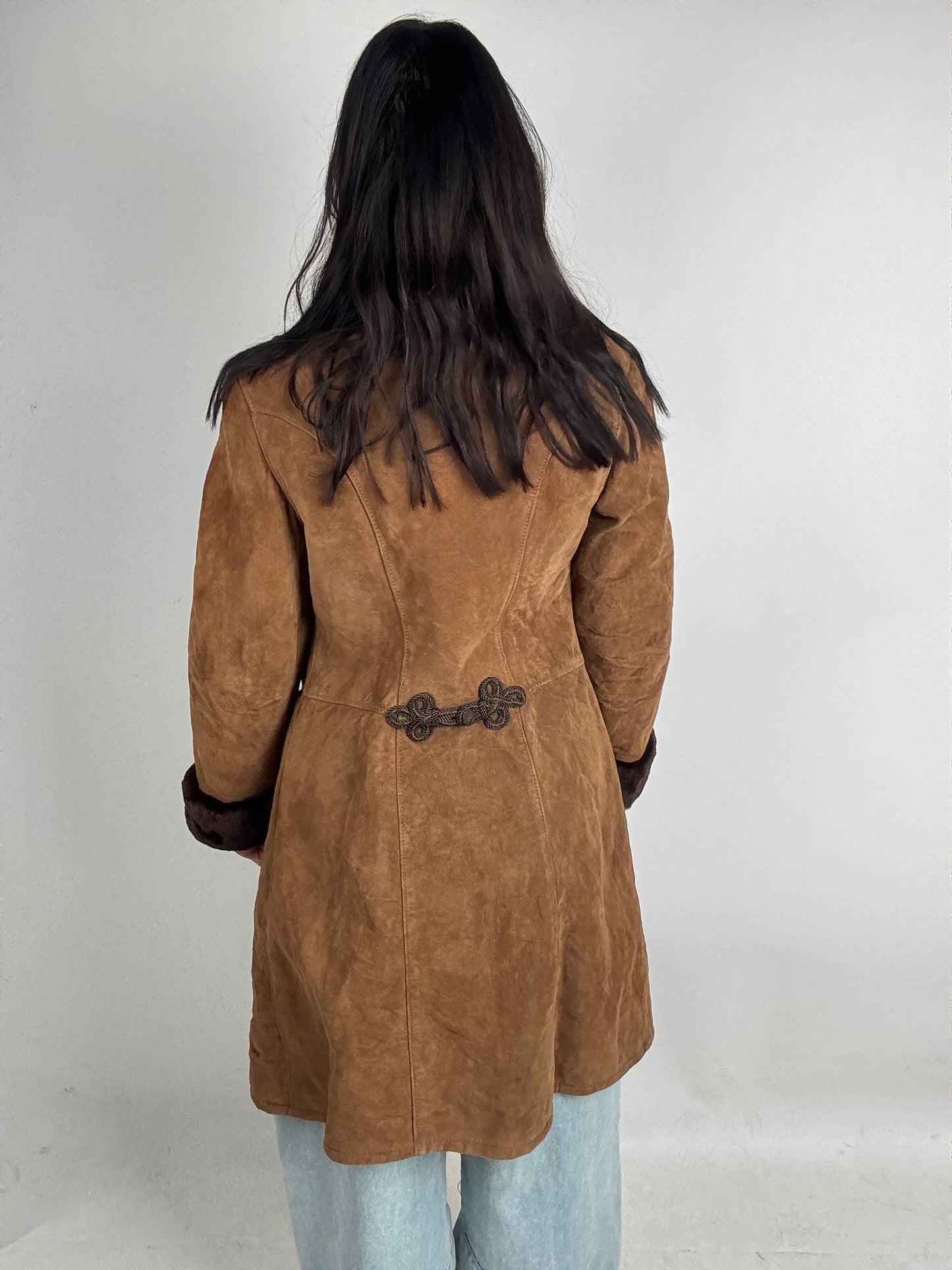 Shearling coat N218