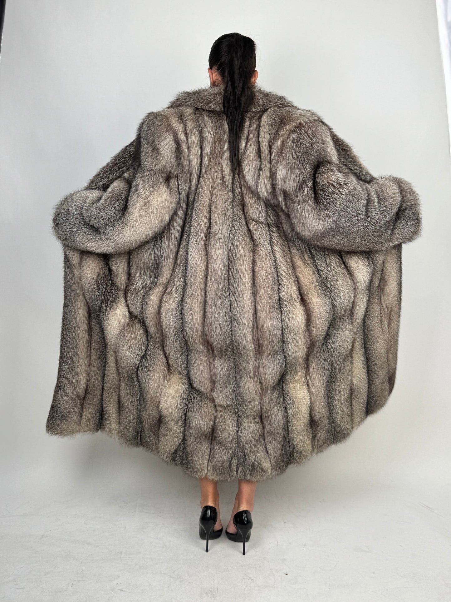 Cappotto in volpe frost N81