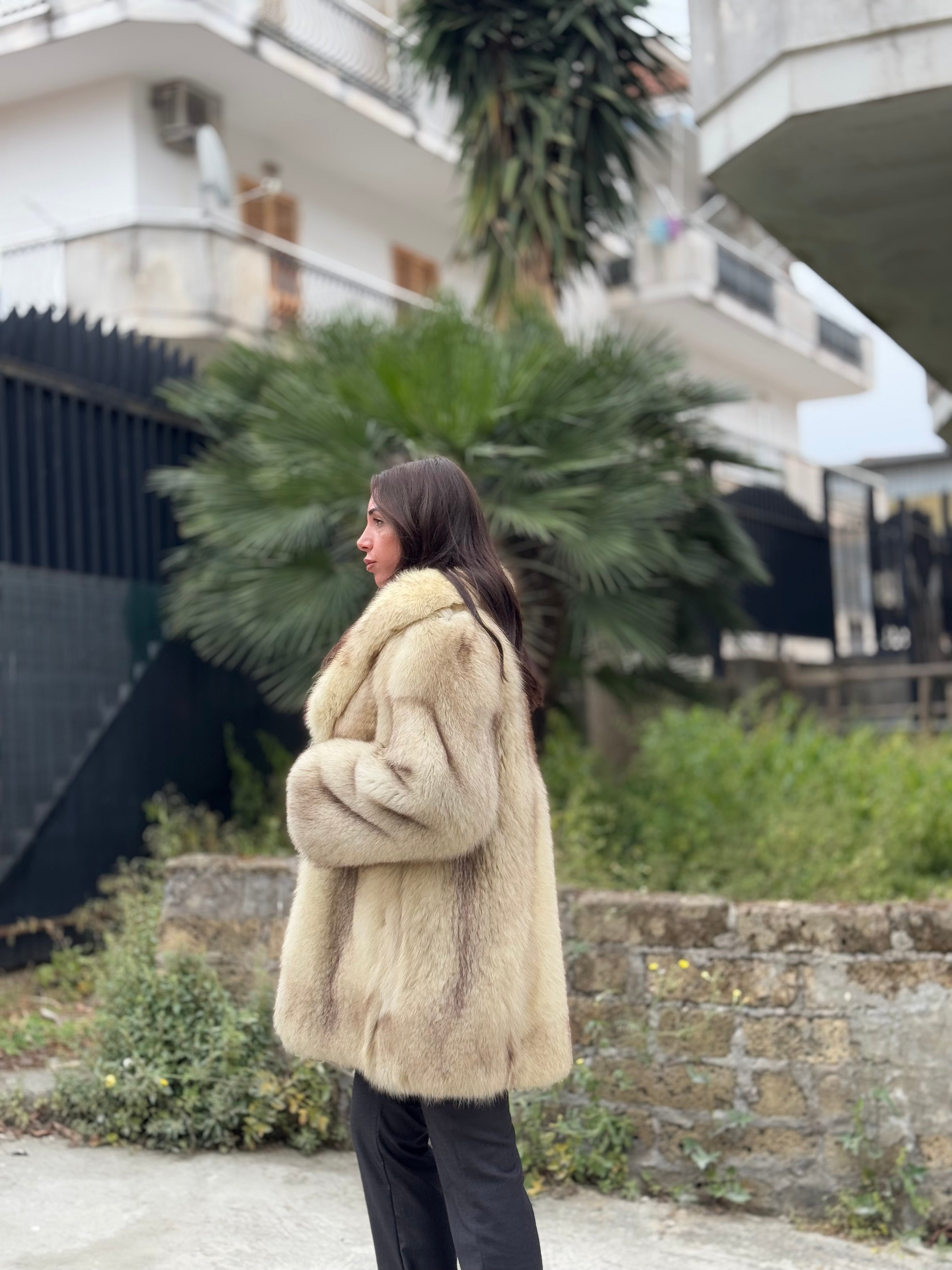 Giacca in volpe della groenlandia