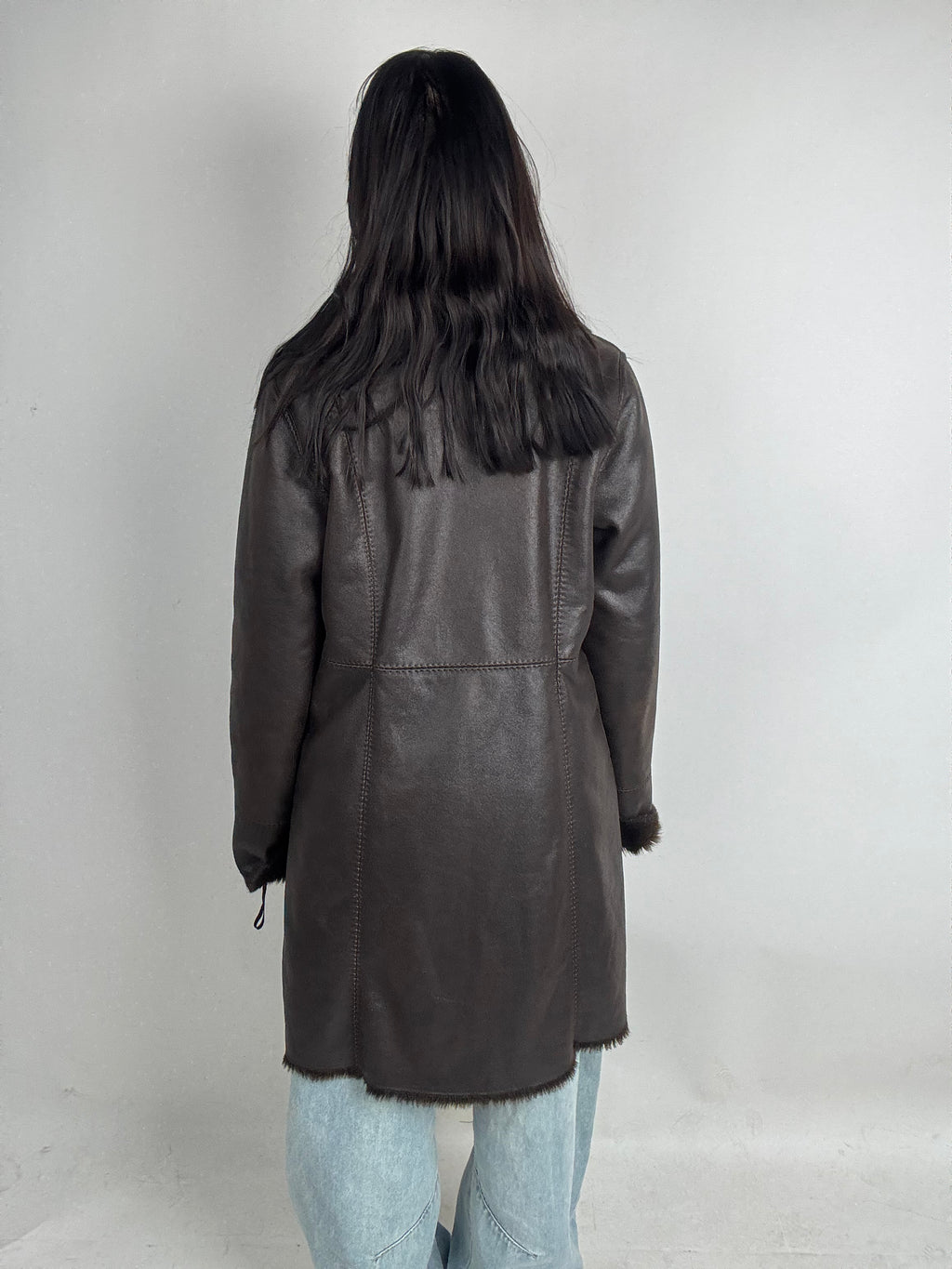 Shearling coat N221