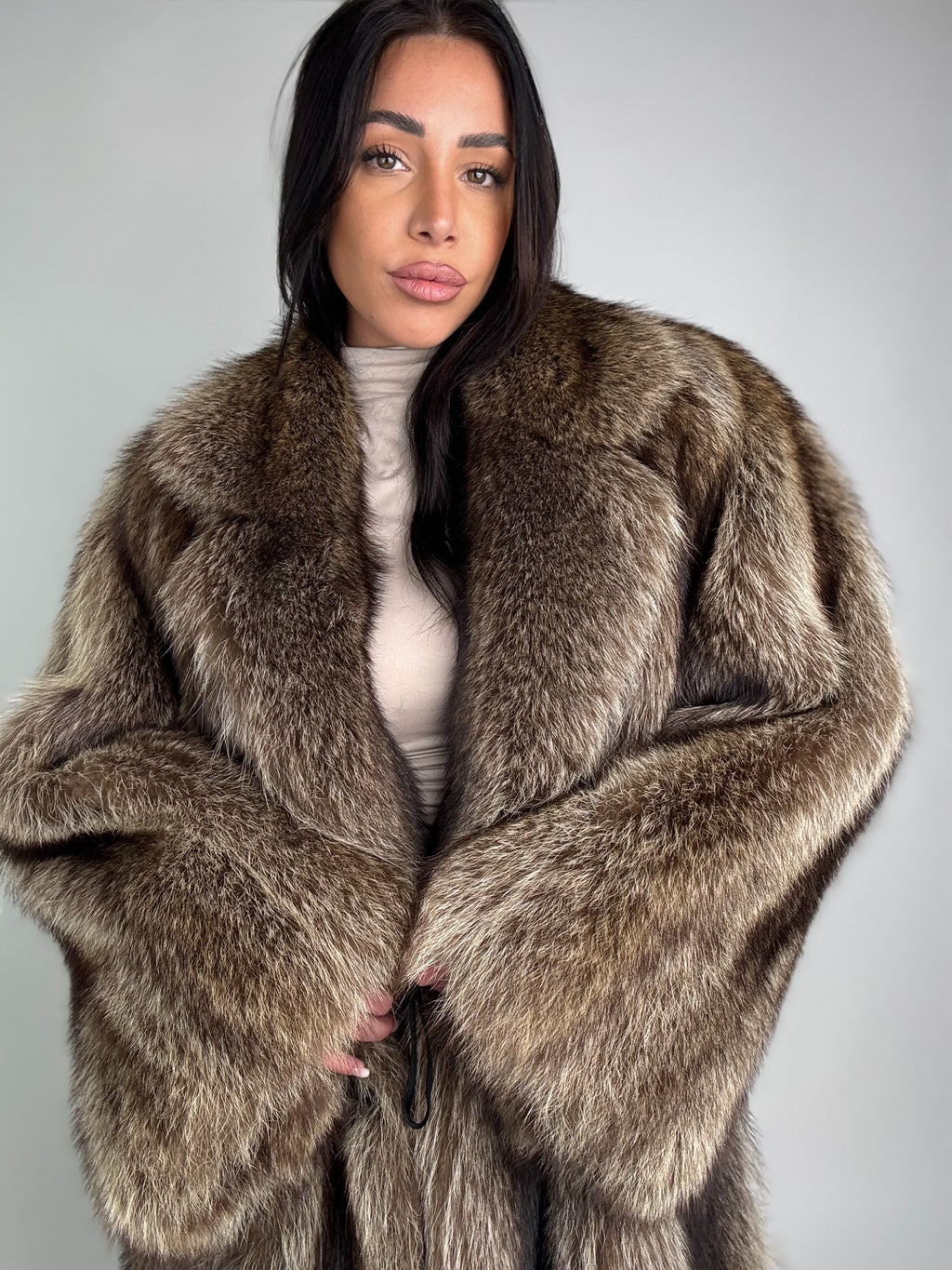 Cappotto in marmotta N392