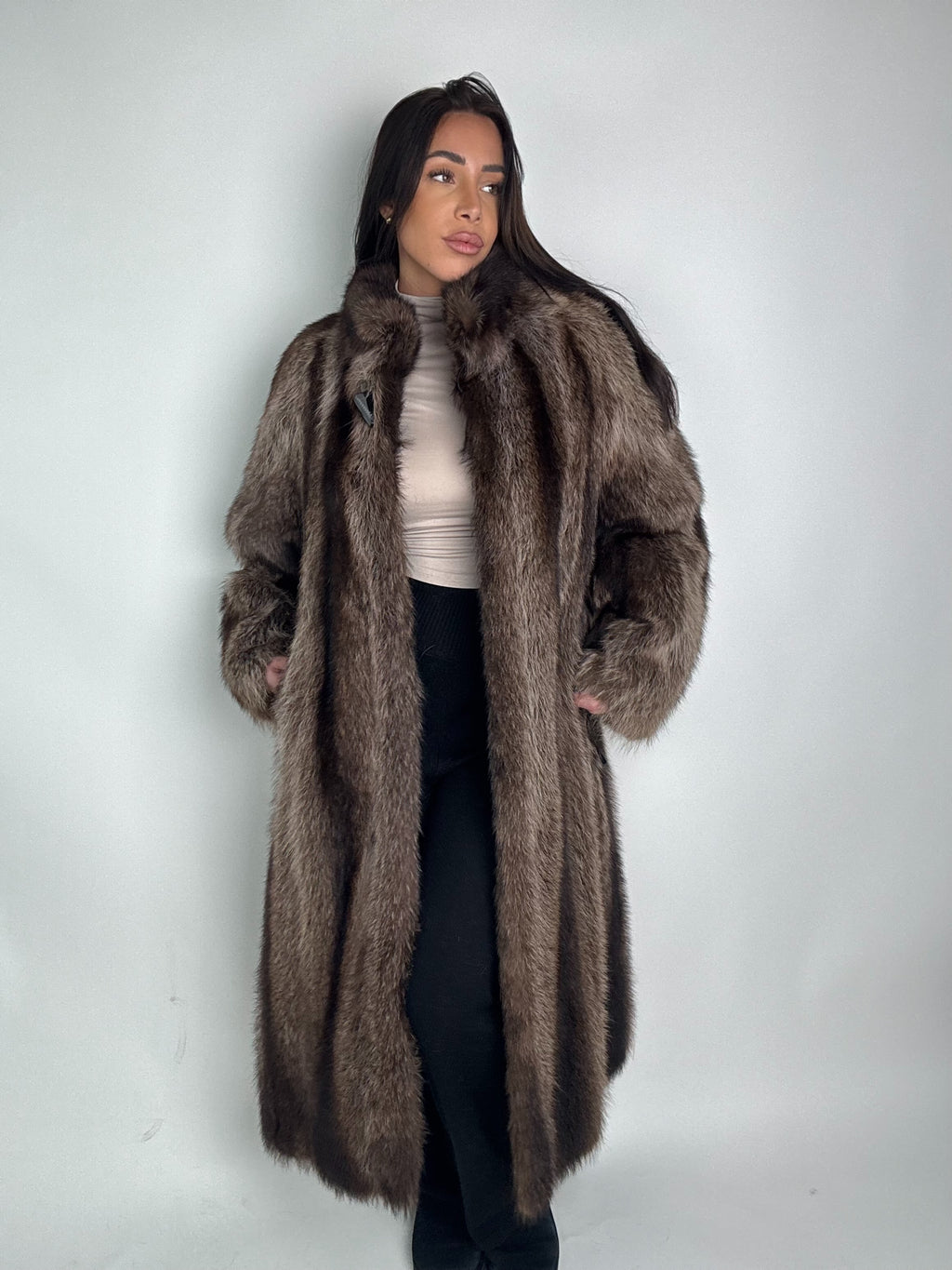 Cappotto in marmotta N393