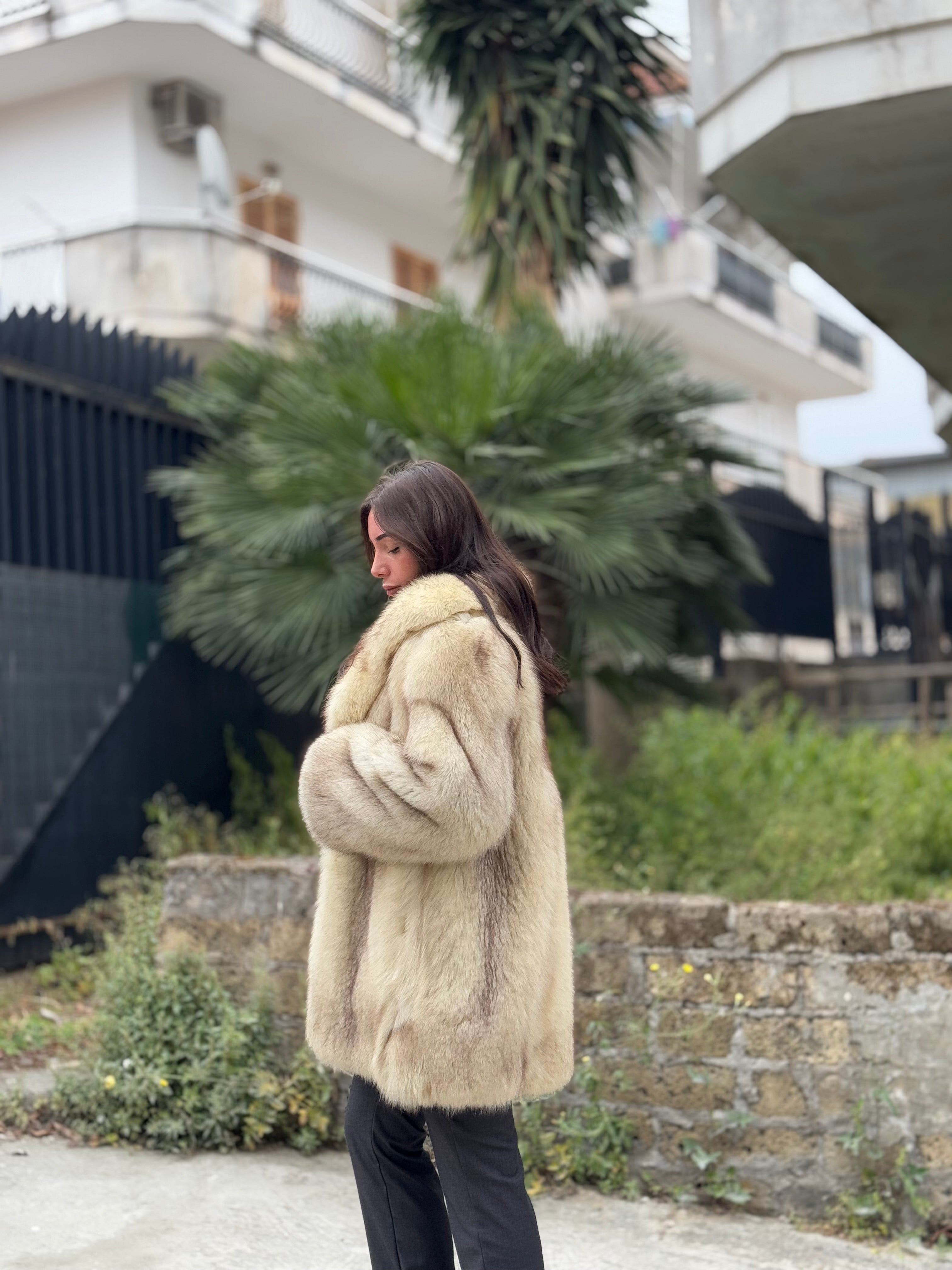 Giacca in volpe della groenlandia