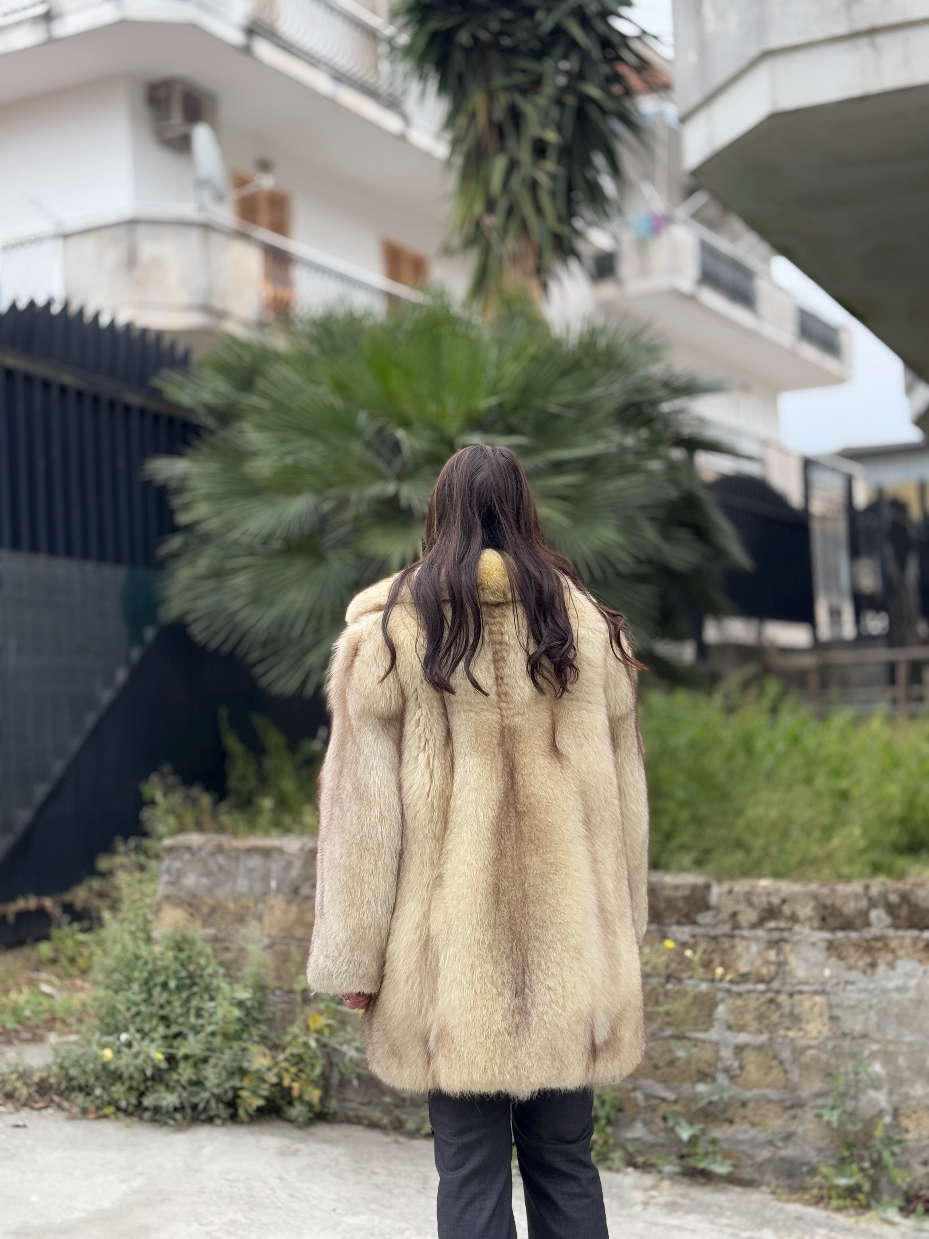 Giacca in volpe della groenlandia