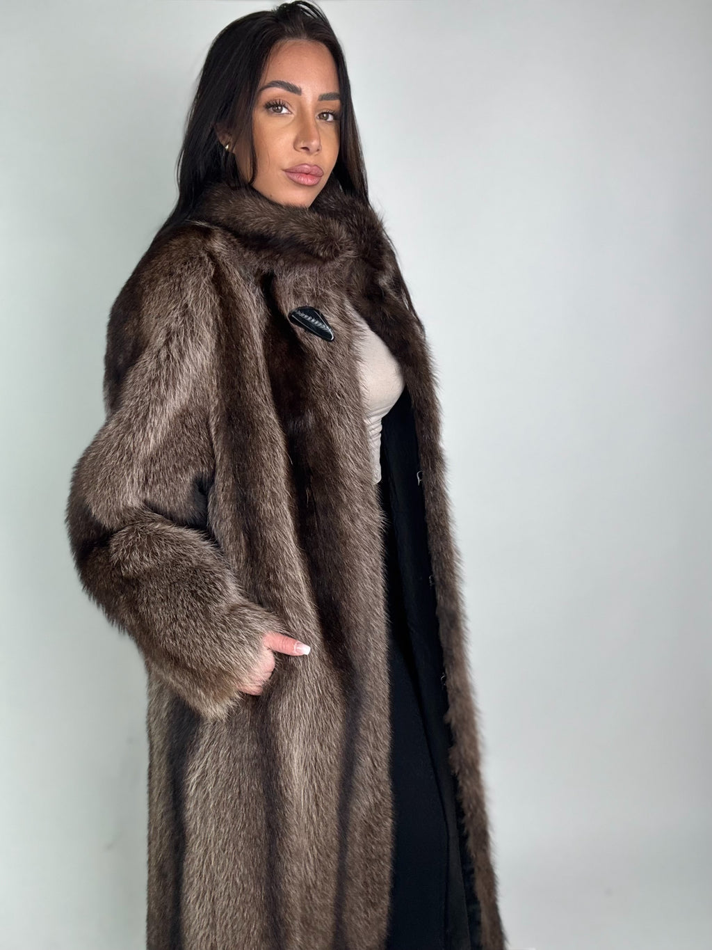 Cappotto in marmotta N393