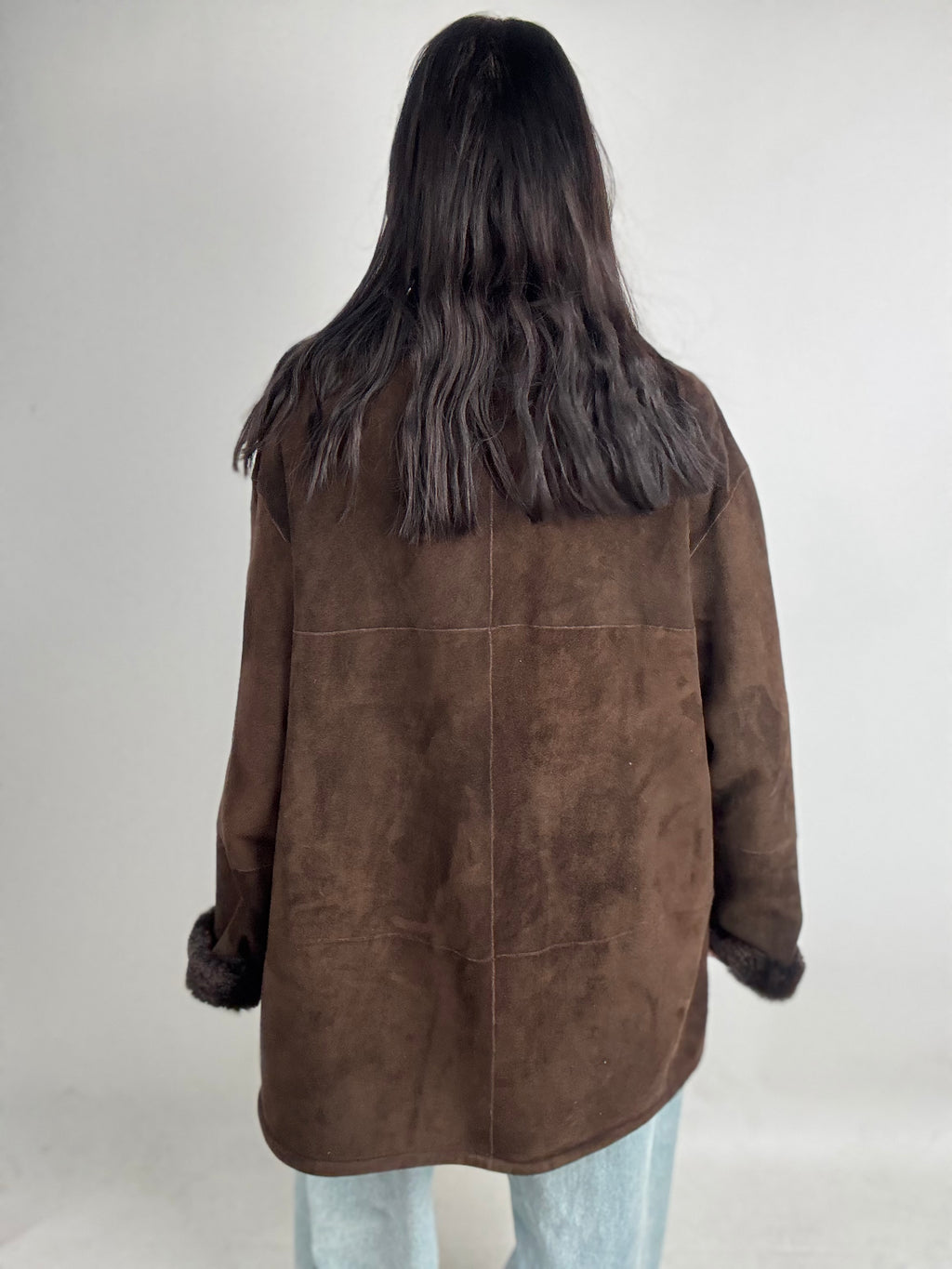 Shearling coat N222