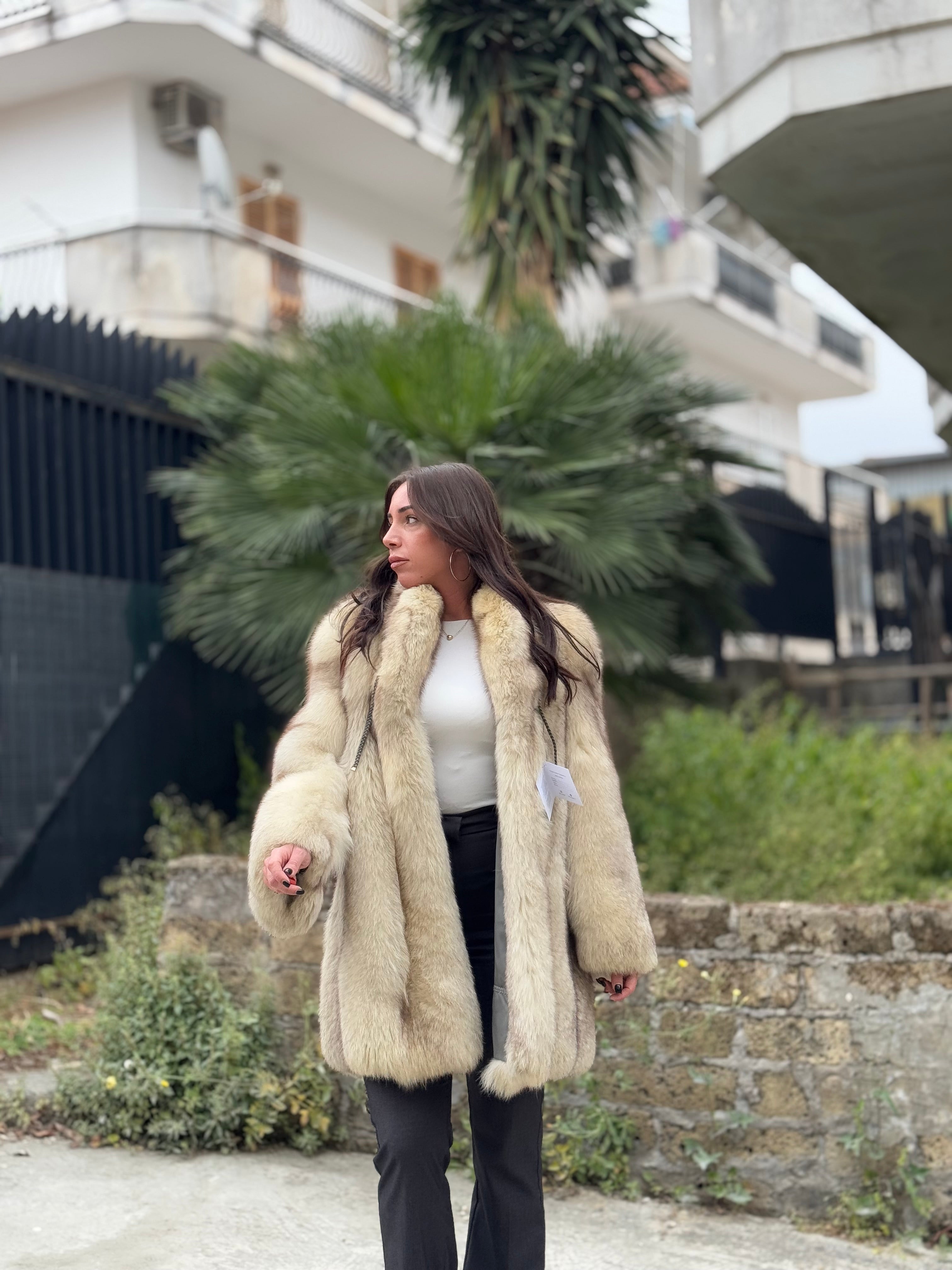 Giacca in volpe della groenlandia