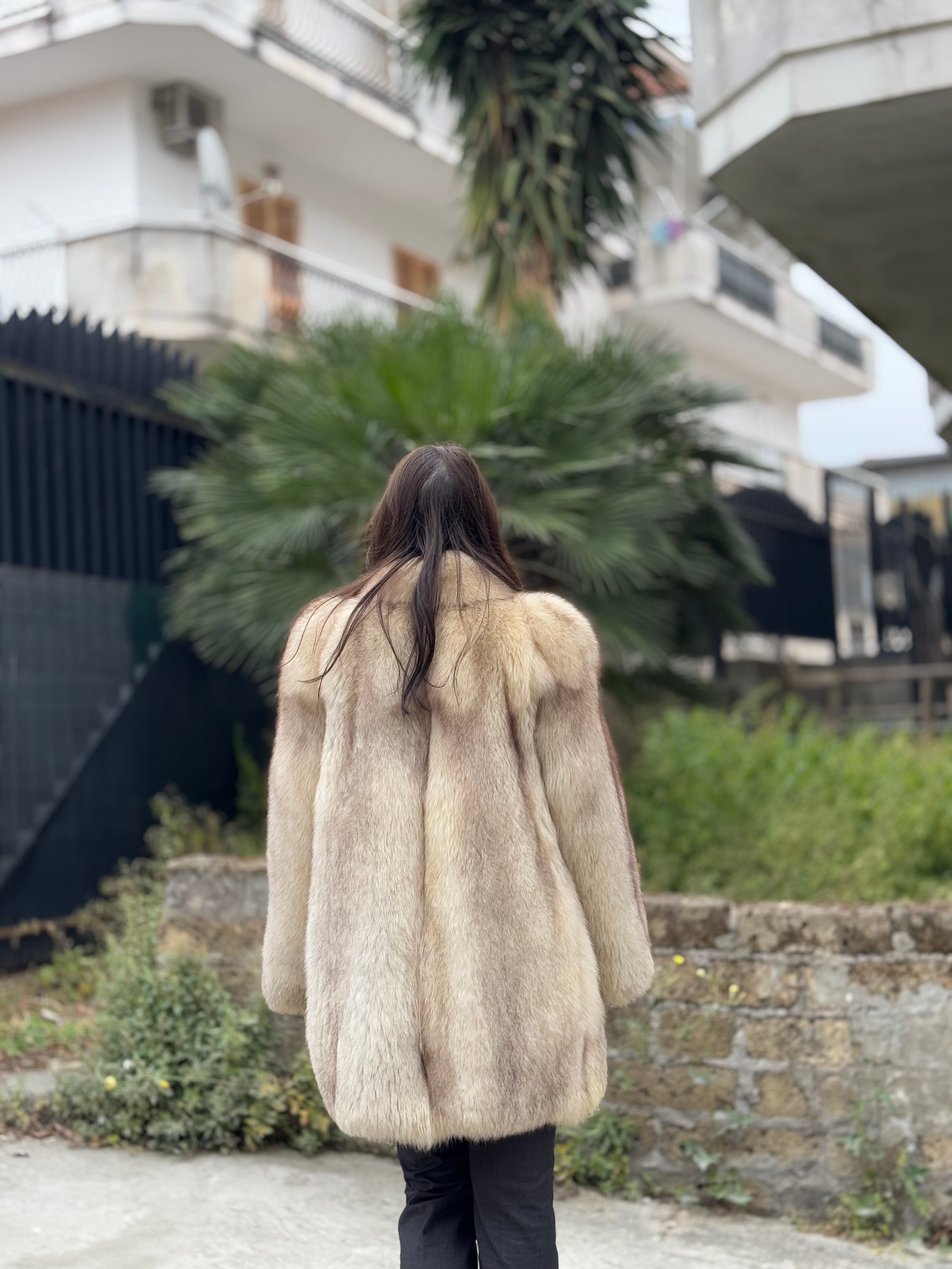 Giacca in volpe della groenlandia