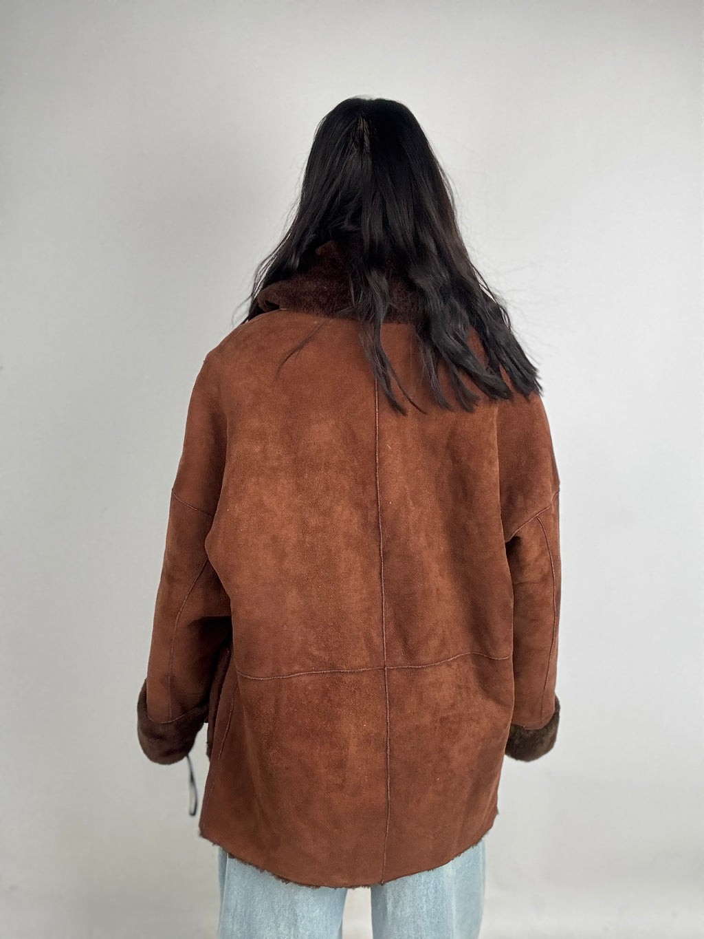 Shearling coat N224