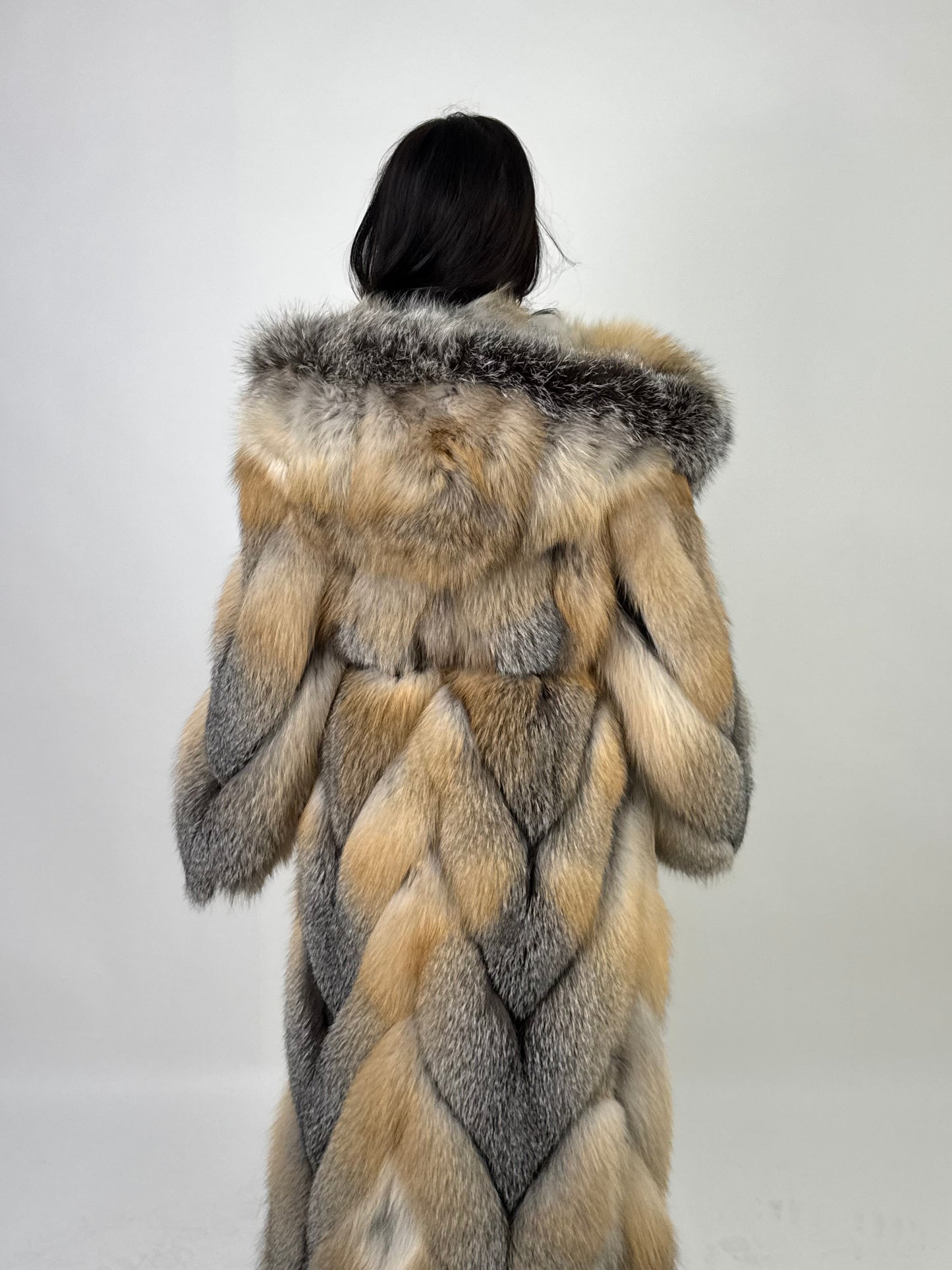 Cappotto Maya in volpe golden