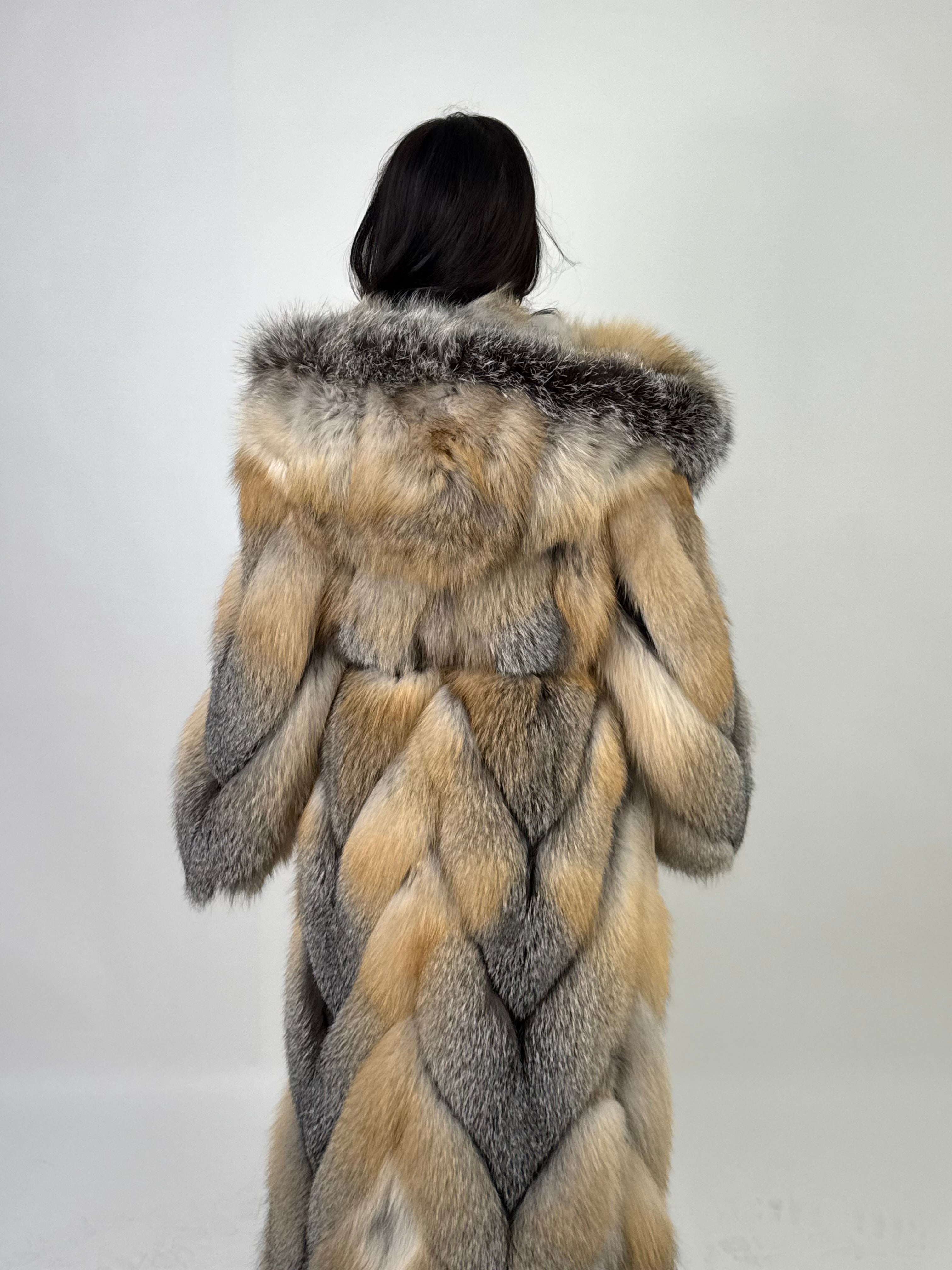 Cappotto Maya in volpe golden