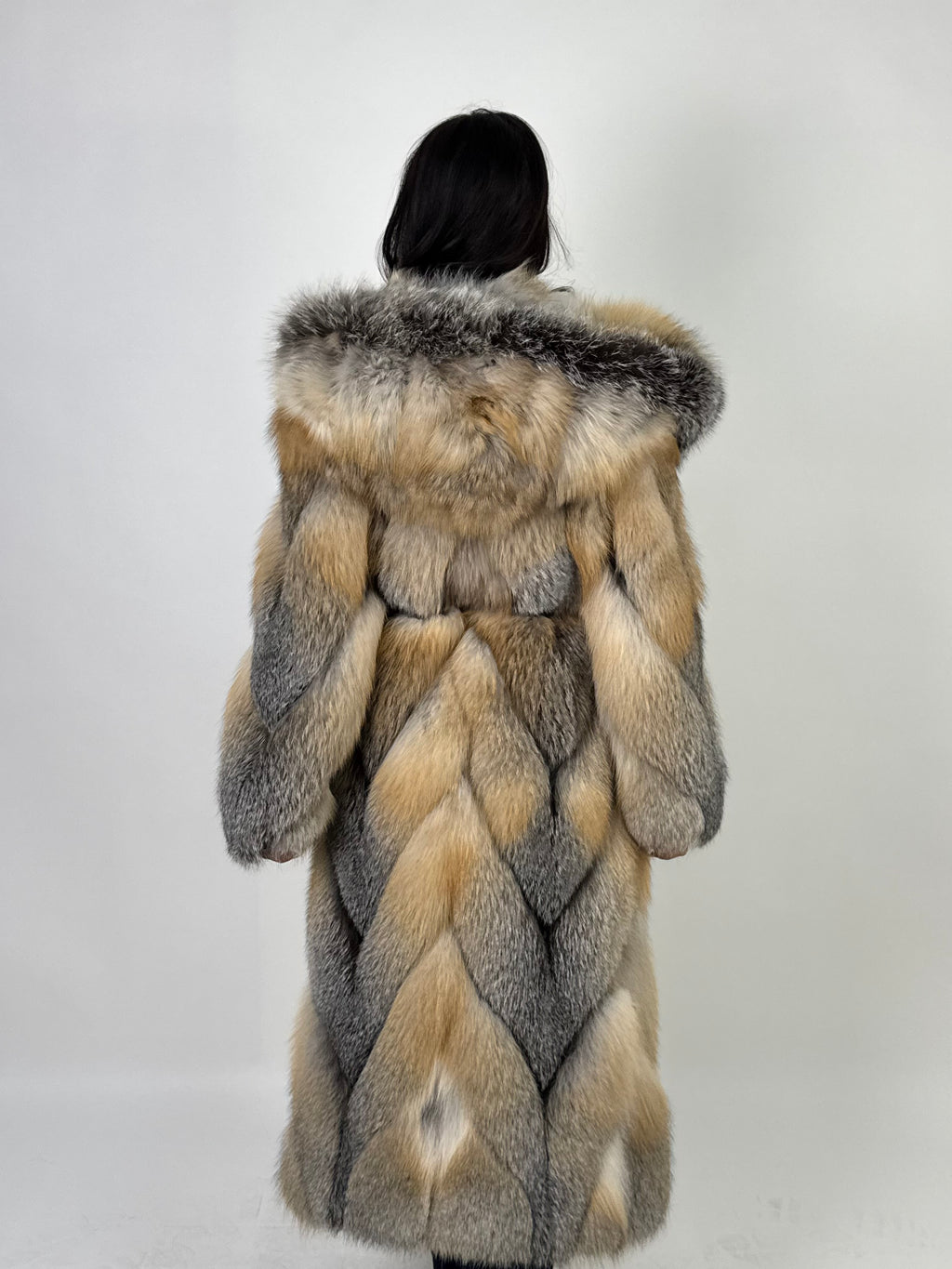 Cappotto Maya in volpe golden